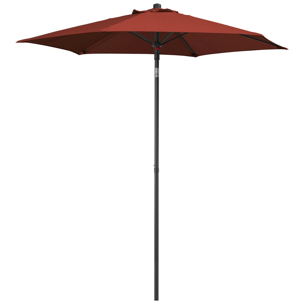 garten gut Sonnenschirm »Push up Schirm Rom«, abknickbar, ohne Schirmständer