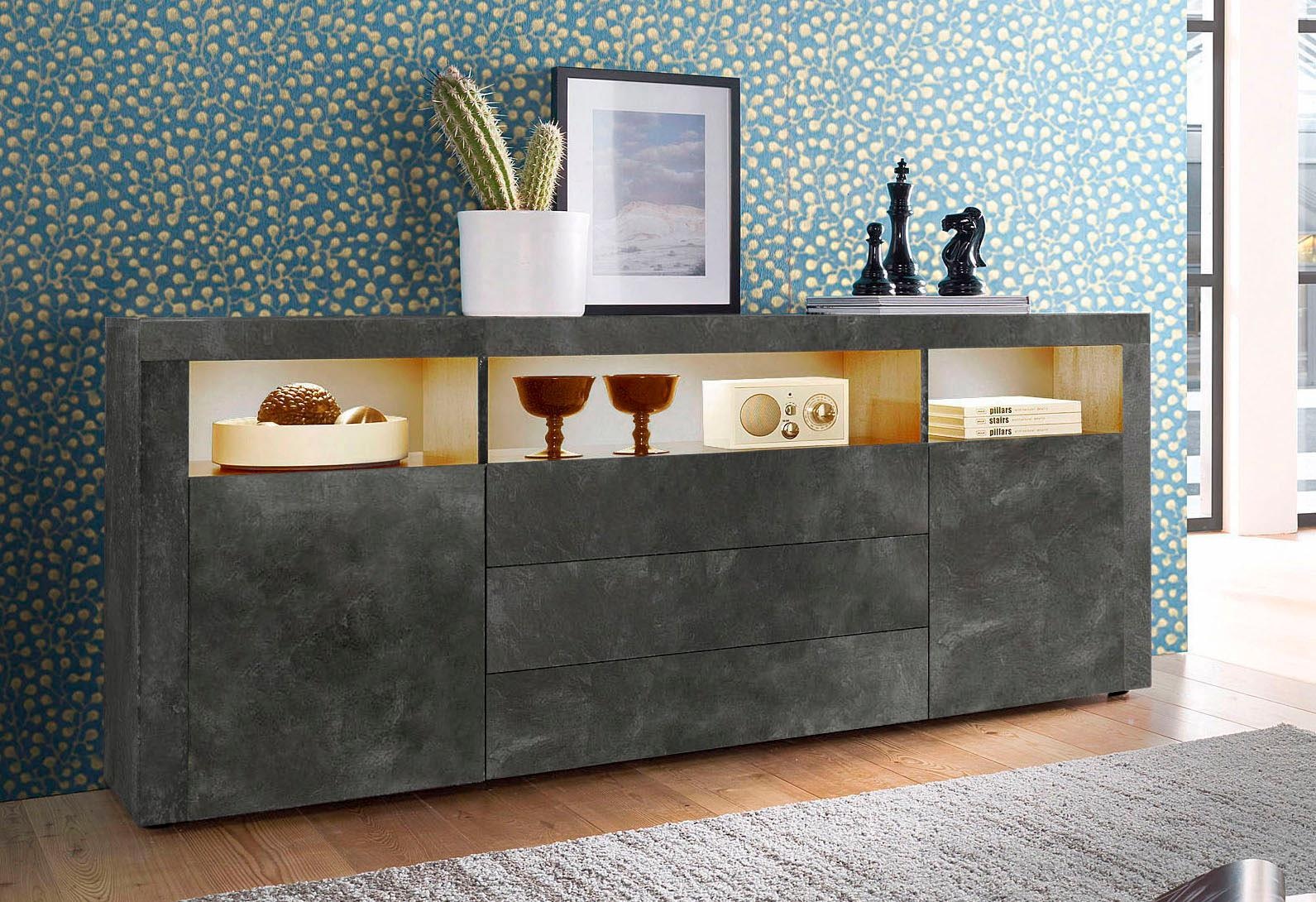 borchardt Möbel Rechnung 166 Sideboard Breite auf »Santa cm bestellen Fe«