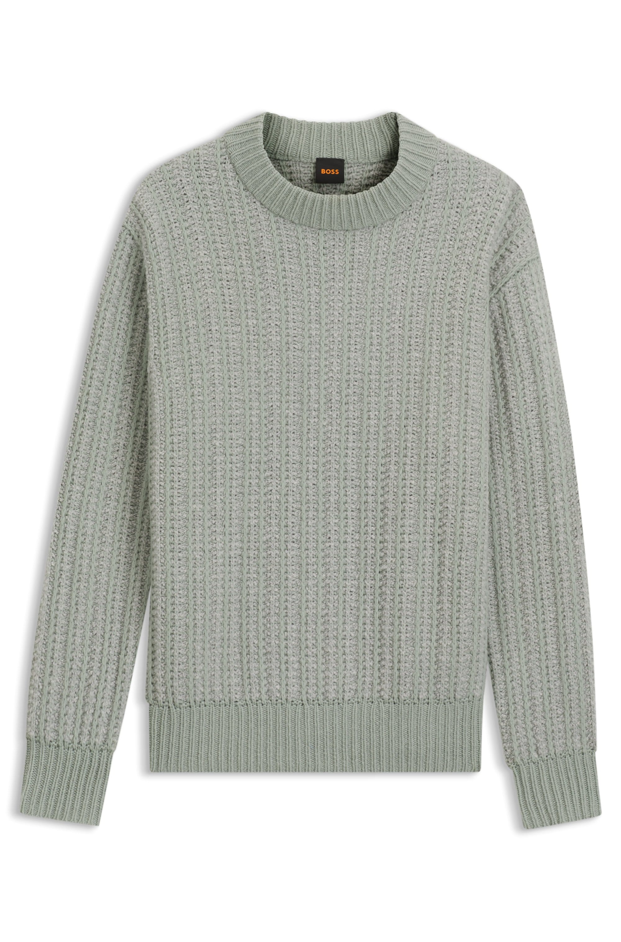 BOSS ORANGE Strickpullover »Avac«, mit gesticktem BOSS Logo