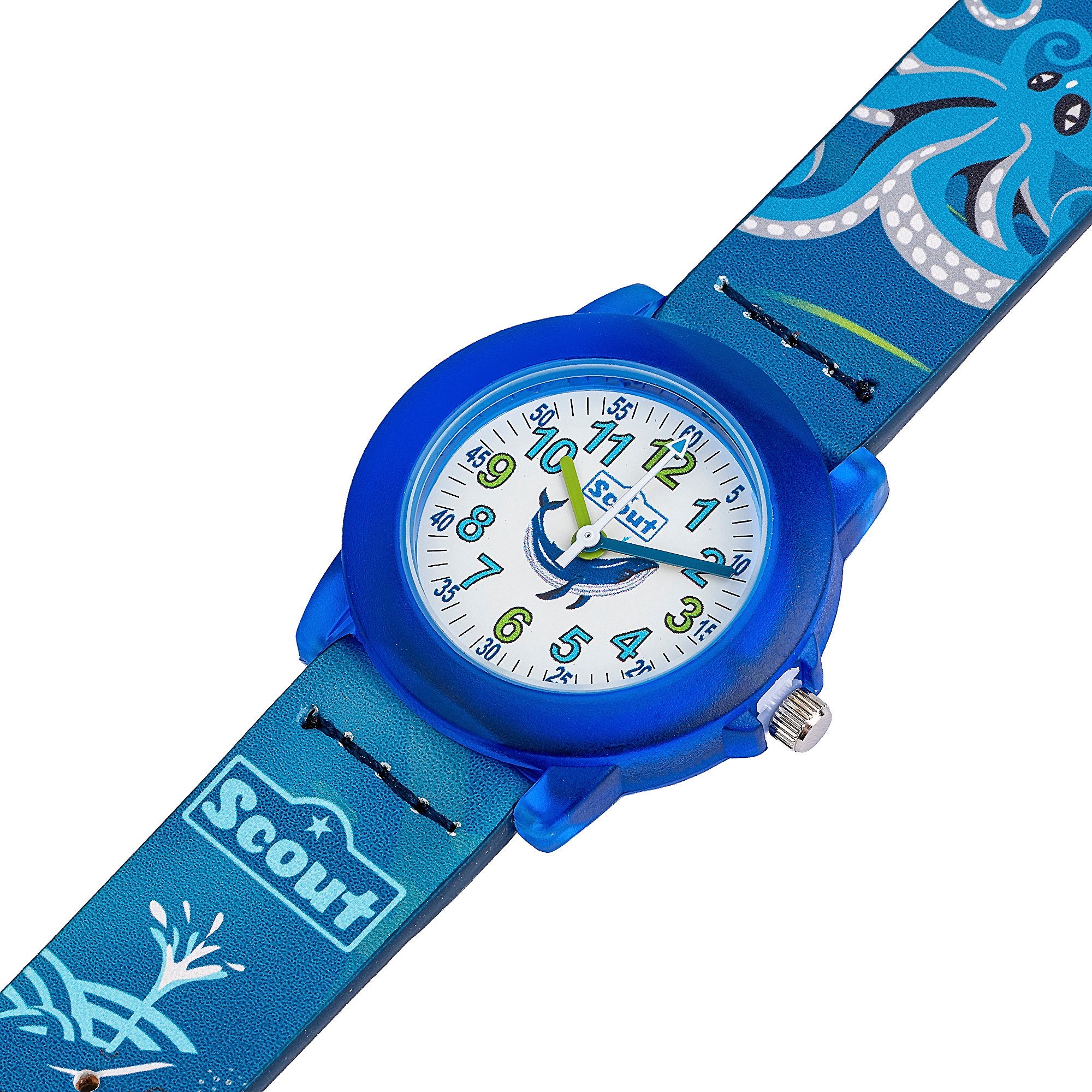 Scout Quarzuhr »Crystal« Armbanduhr, Kinderuhr, Geschenkidee, Schulanfang, Jungen, Wal