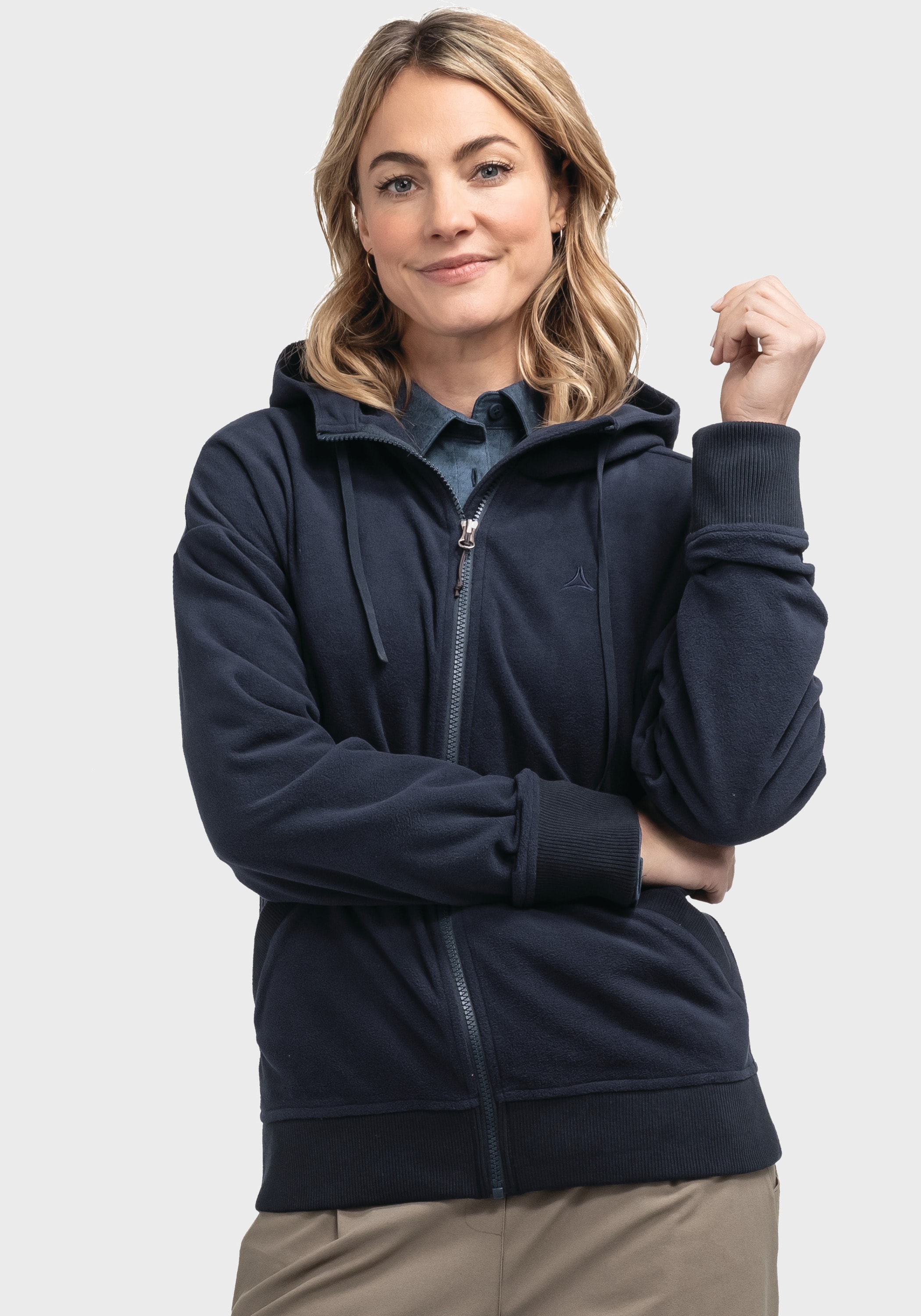 Schöffel Fleecejacke »Urban Fleece Jk Style Leveche WMS«, mit Kapuze