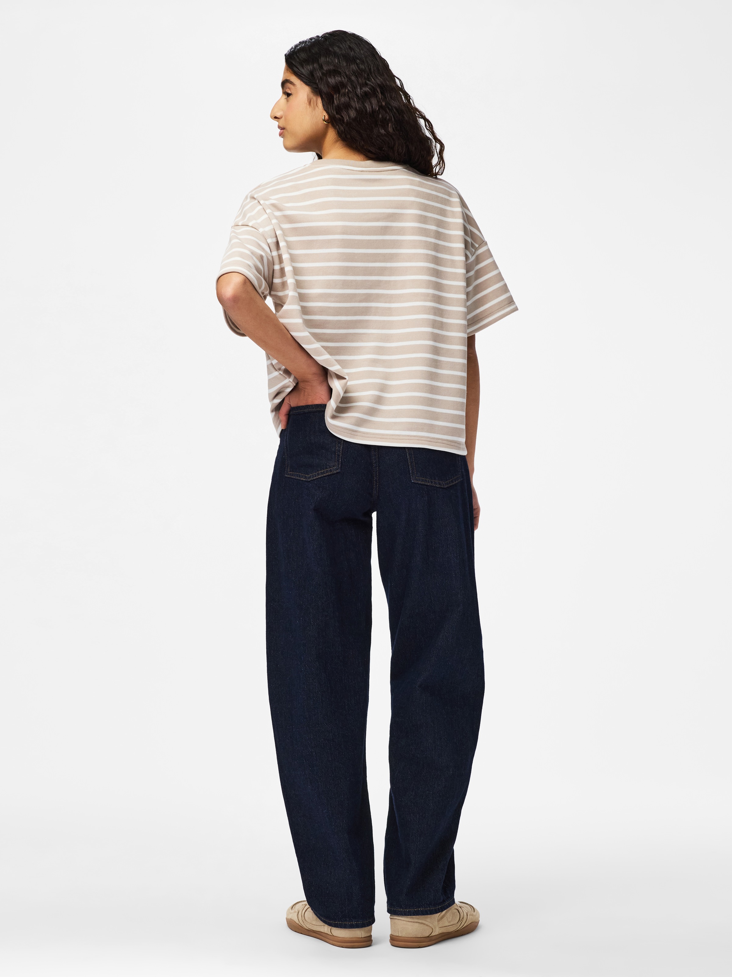 pieces Sweatshirt »PCCHILLI SUMMER 2/4 SWEAT STRIPE NOOS BC«
