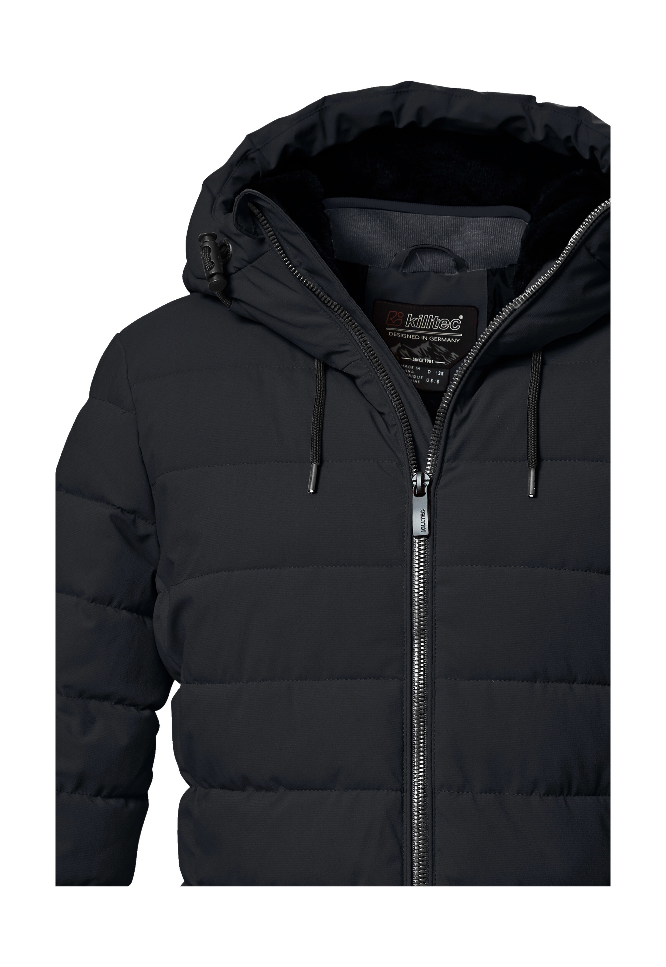 Killtec Steppmantel »KOW 55 WMN QLTD PRK«, Wasserabweisender, winddichter Damenparka, atmungsaktiv