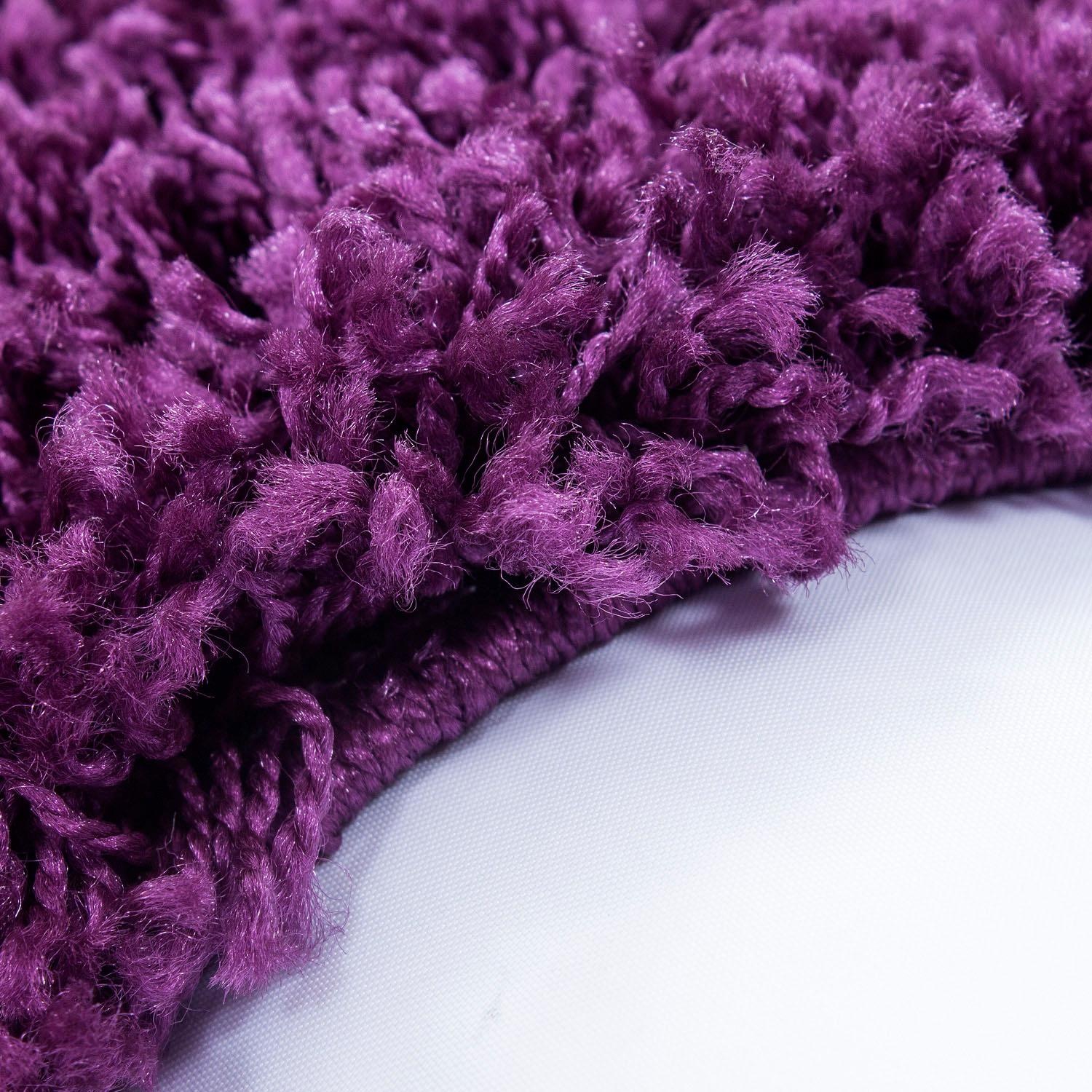 Ayyildiz Teppiche Hochflor-Teppich »Life Shaggy 1500«, rund, 30 mm Höhe, auch in rechteckig, Wohnzimmer, Langflor, große Farbauswahl