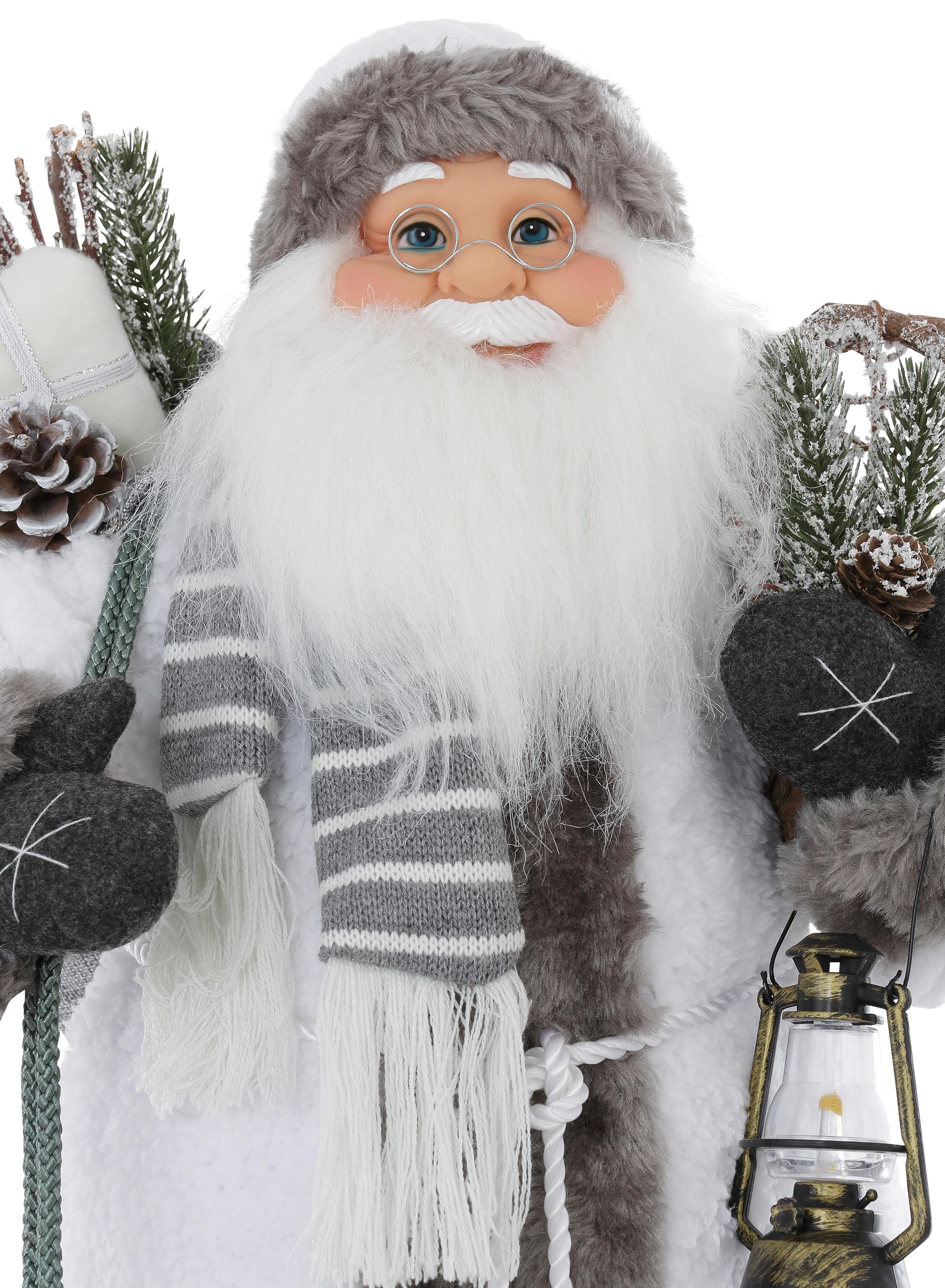 Mantel weißem bestellen - Weihnachtsdeko Weihnachtsmann auf HOSSNER mit »Santa Rechnung HOMECOLLECTION Laterne«, und