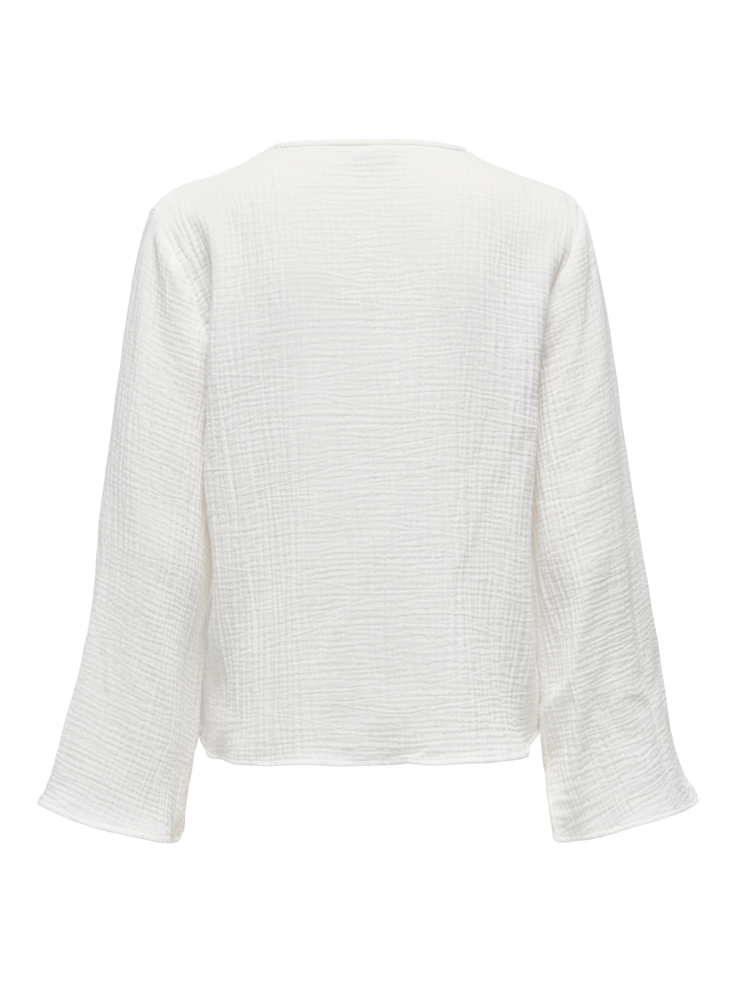 JDY Langarmbluse »JDYTHEIS LIFE L/S TOP WVN NOOS« Baumwolle, regular fit, Musselin Qualität