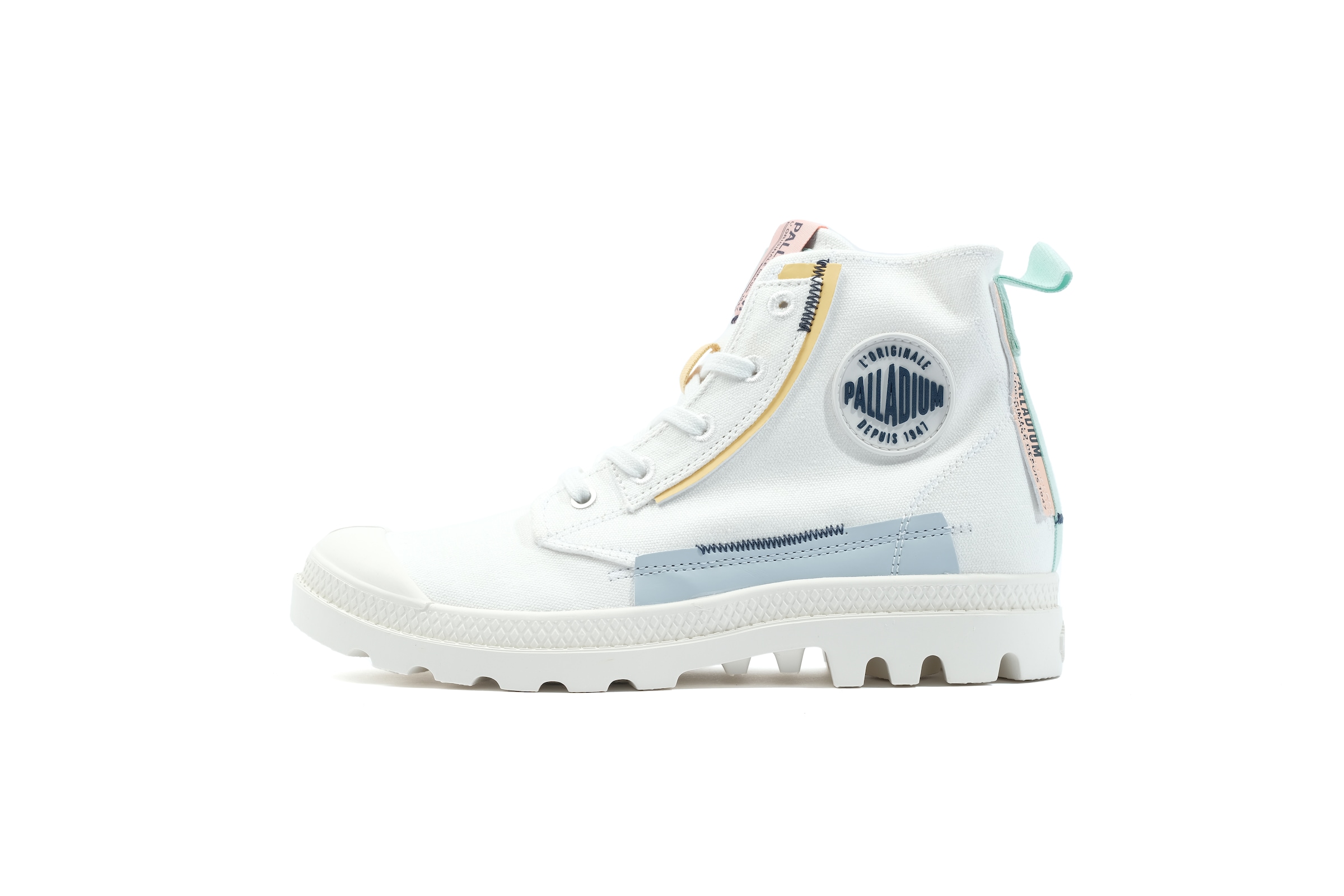 Palladium Schnürboots »PAMPA UNDERLAYER«  Schnürstiefel, Schnürstiefelette aus Canvas