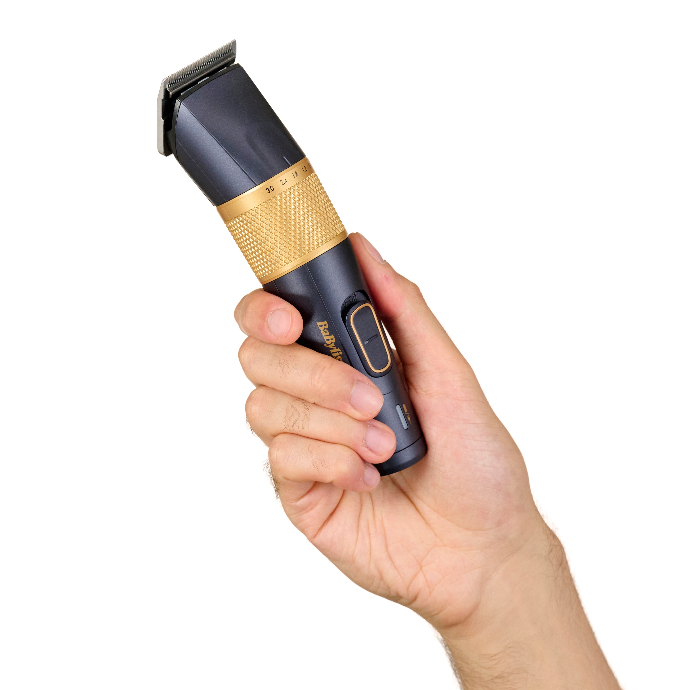 BaByliss Haarschneider »Lithium Power Haarschneider E986E mit Karbon-Titanium-Klingen« 8 Aufsätze Lithium-Ionen-Akku für lange Laufzeit, 45 Schnittlängen