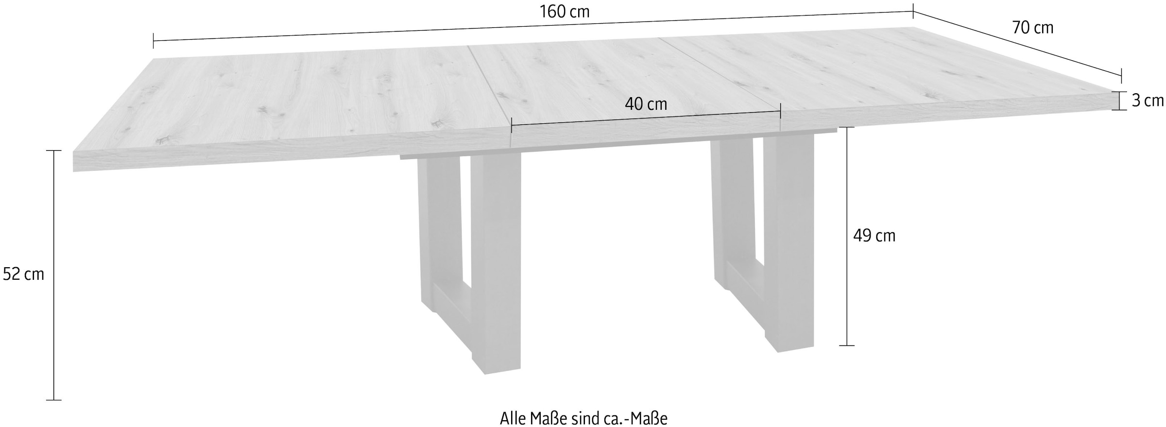 Mäusbacher Couchtisch »TOPSELLER!«, (Beistelltisch), Ausziehbar, in verschiedenen Ausführungen