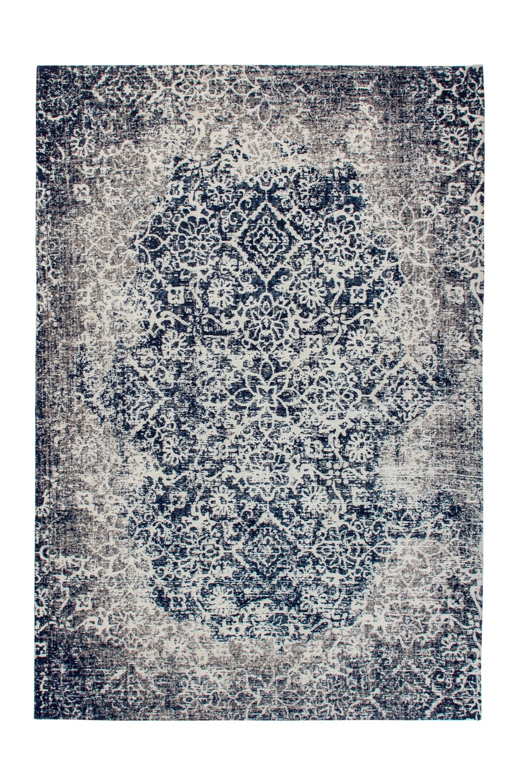 Kayoom Teppich »River 140«, rechteckig, 10 mm Höhe, Jacquard, Retro- und Vintage-Design, Baumwollrücken
