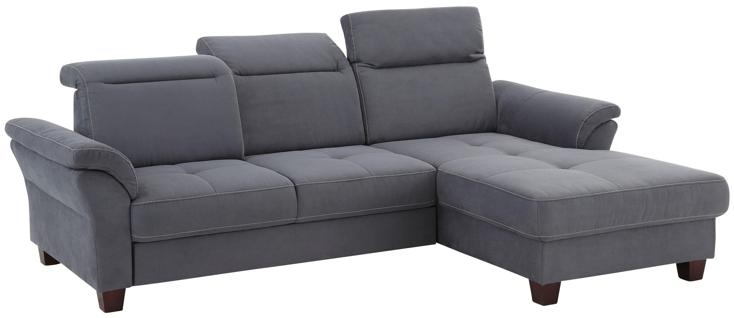 Home affaire Ecksofa »Solvei L-Form«, mit Recamierenabschluß und Sitztiefenverstellung