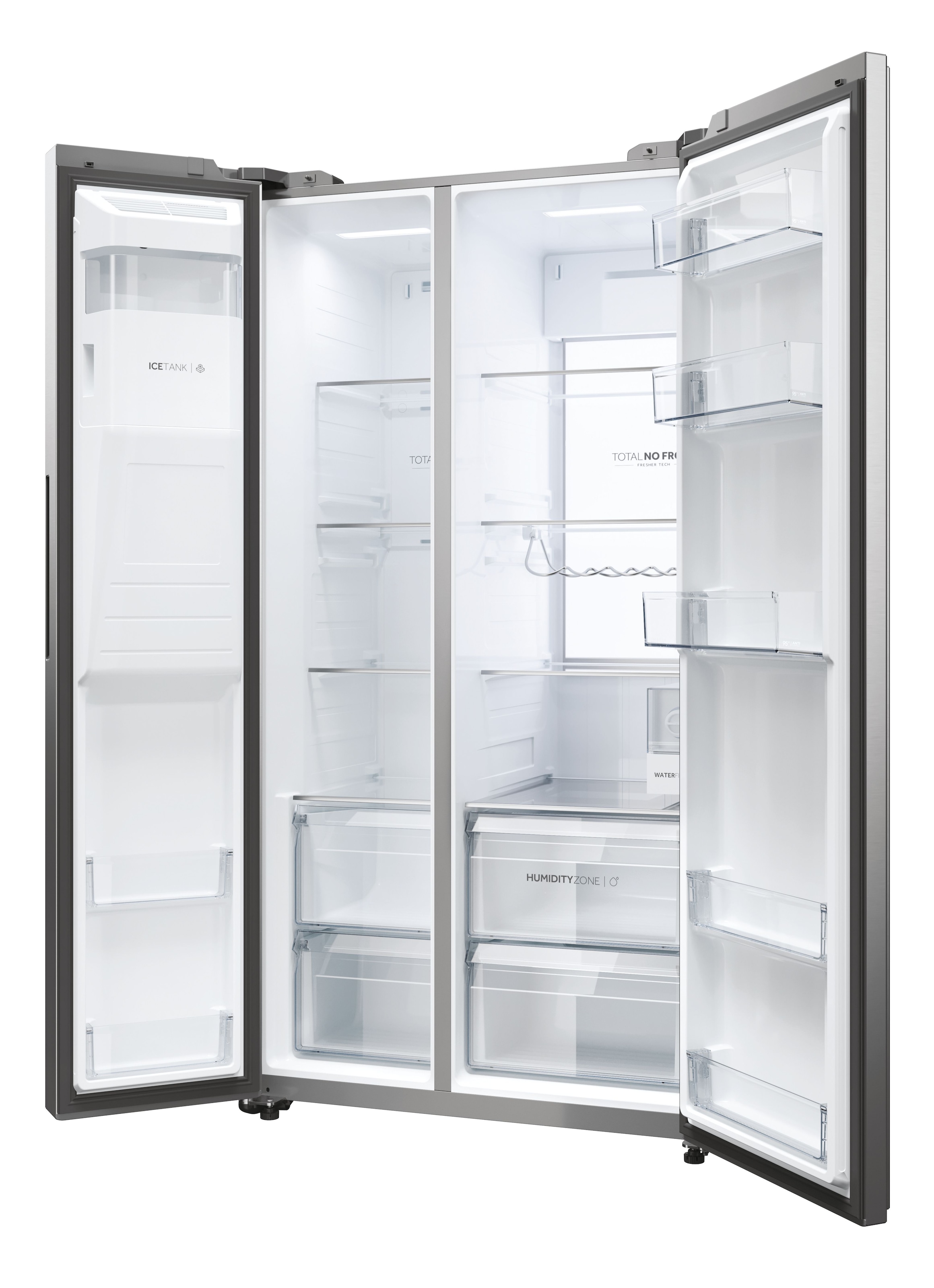 Haier Side-by-Side SBS SERIES 7 »HSW79F18CIMM«, Smart Home: Optionale Steuerung per App und Wi-Fi