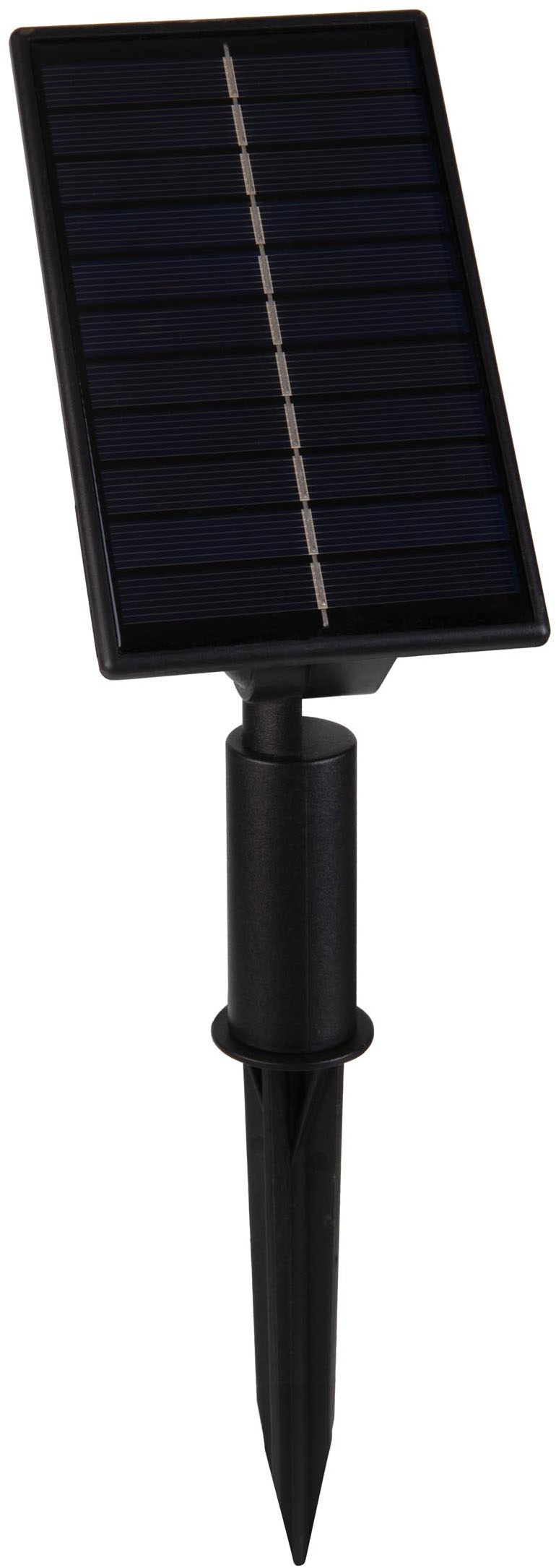 näve LED Solarleuchte »Nomi« LED-Modul 1 Stk. Warmweiß Erdspieß 6er Set, inkl. Dämmerungssensor, Abstrahlwinkel: 90°, schwarz