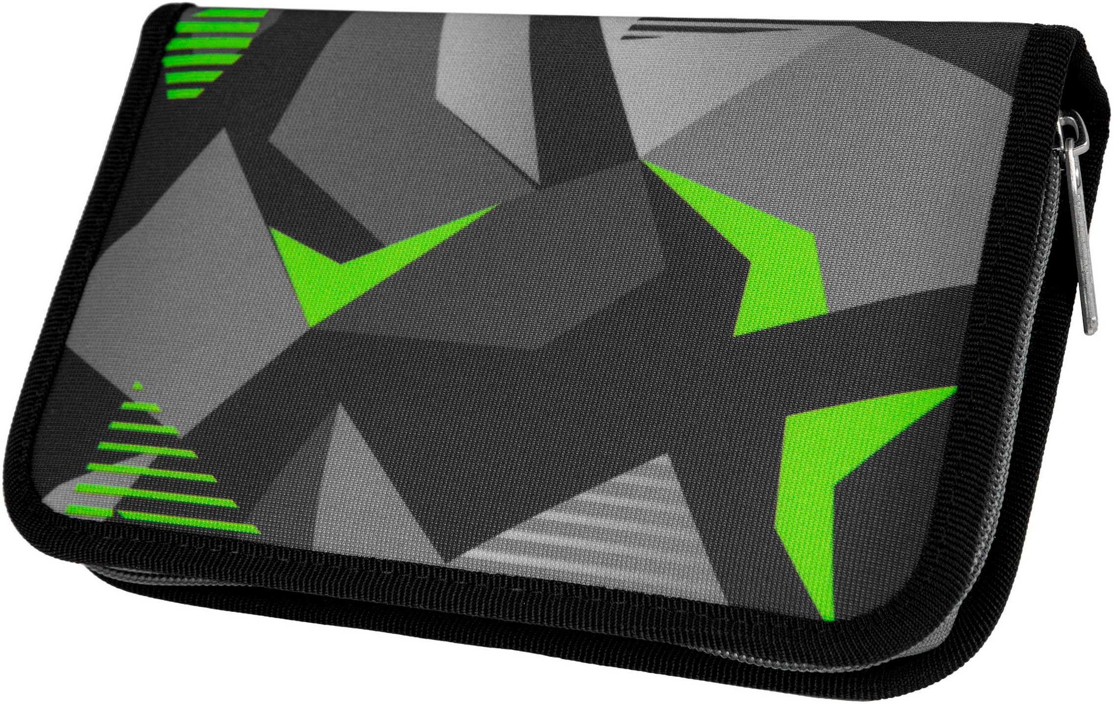 McNeill Schulranzen »Ergo Compacto, Techno« reflektierende Streifen auf den Schultergurten;retroreflektierende Flächen inkl. Federmäppchen, Turnbeutel, Schlamperrolle & Motivmagnet