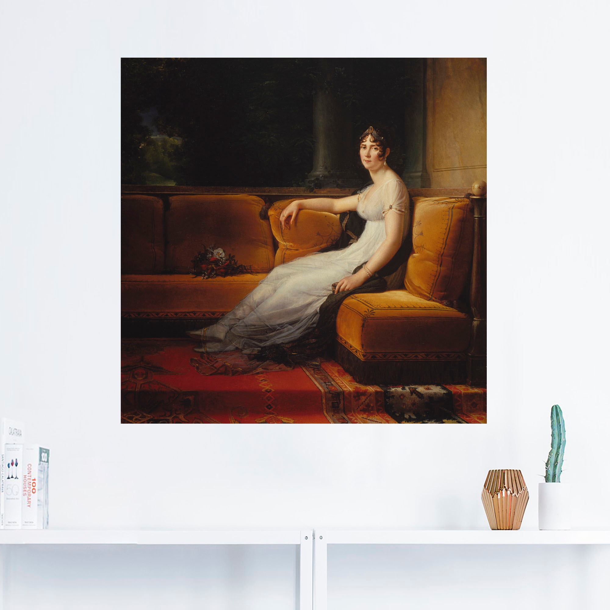 Artland Wandbild »Josephine, Gemahlin Napoleon Bonapartes«, Frau, (1 St.), als Alubild, Leinwandbild, Wandaufkleber oder Poster in versch. Größen