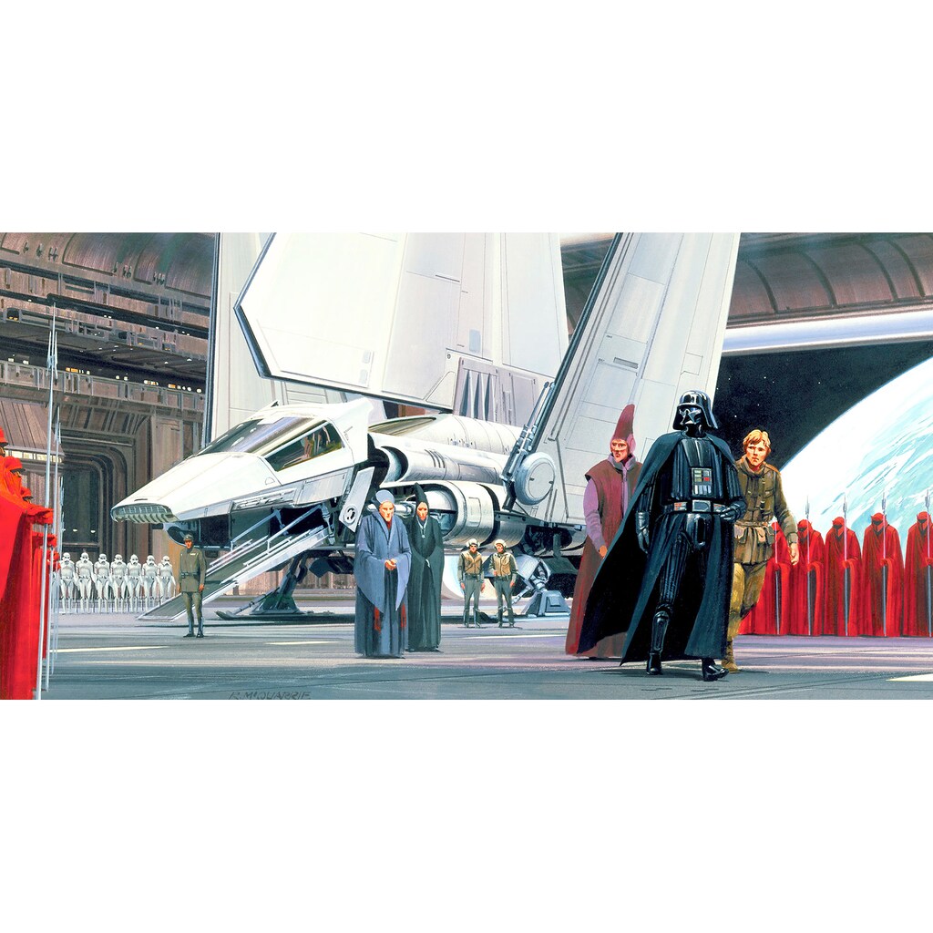 Komar Vliestapete »Star Wars Classic RMQ Death Star Shuttle Dock«