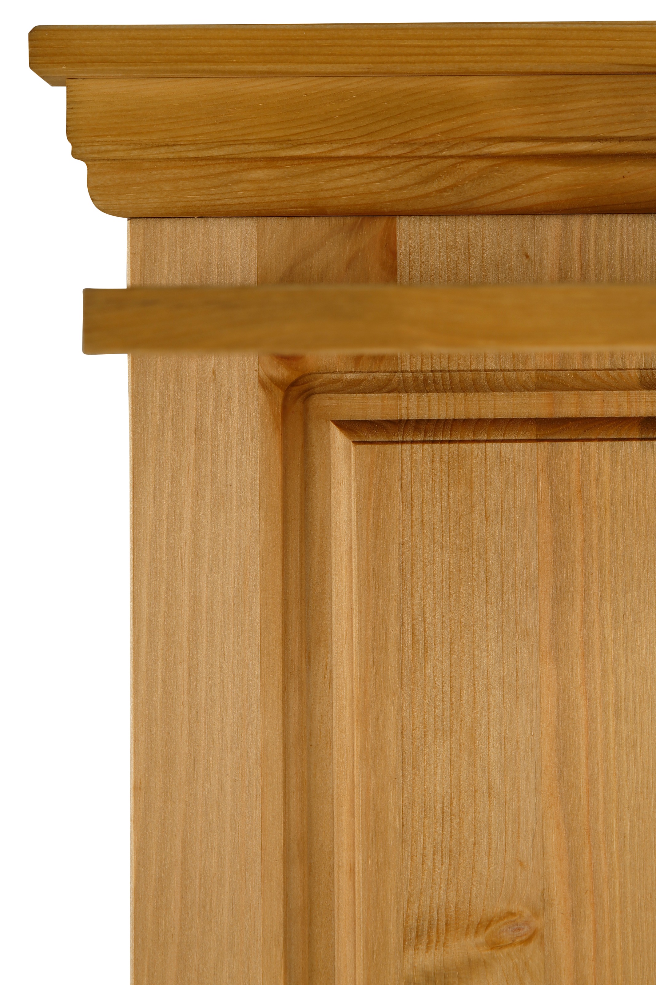 Home affaire Garderobenpaneel »Basilico«, aus massiver Kiefer, FSC®, Breite 60 cm, mit Kleiderstange, Holzhaken