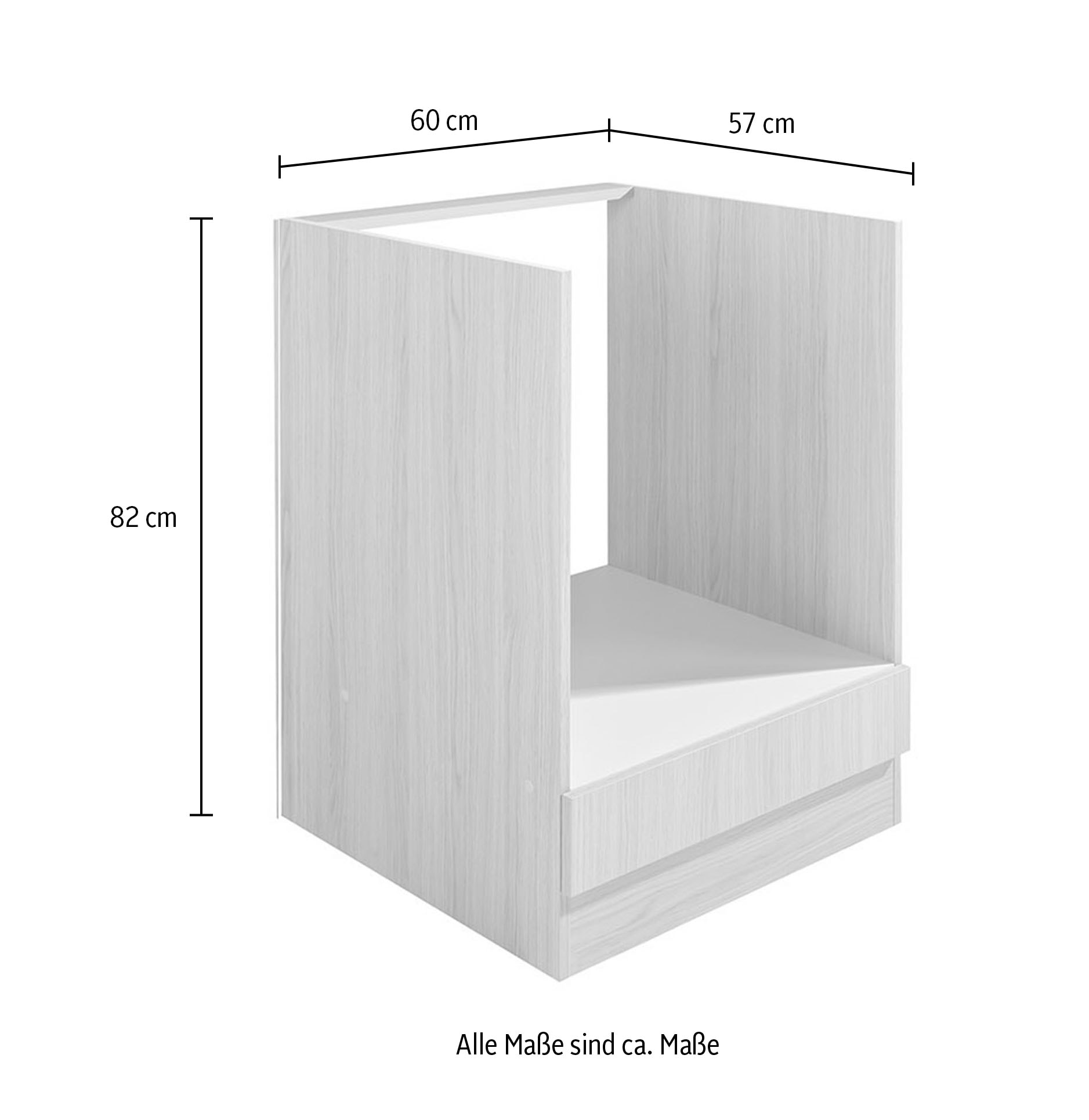 wiho Küchen Herdumbauschrank »Filo« 60 cm breit, ohne Arbeitsplatte