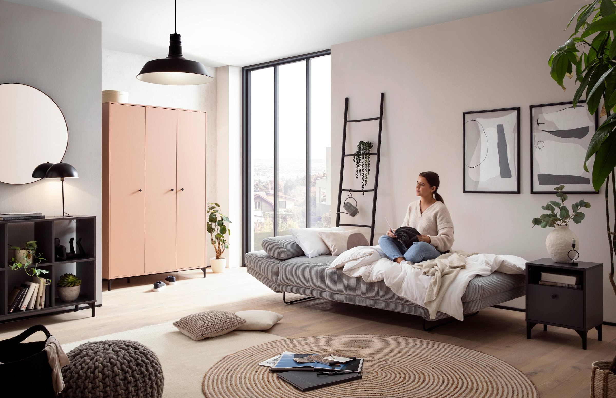 Schildmeyer Regalelement »Smash, Breite 104 cm«, Mit sechs offenen Regalfächern