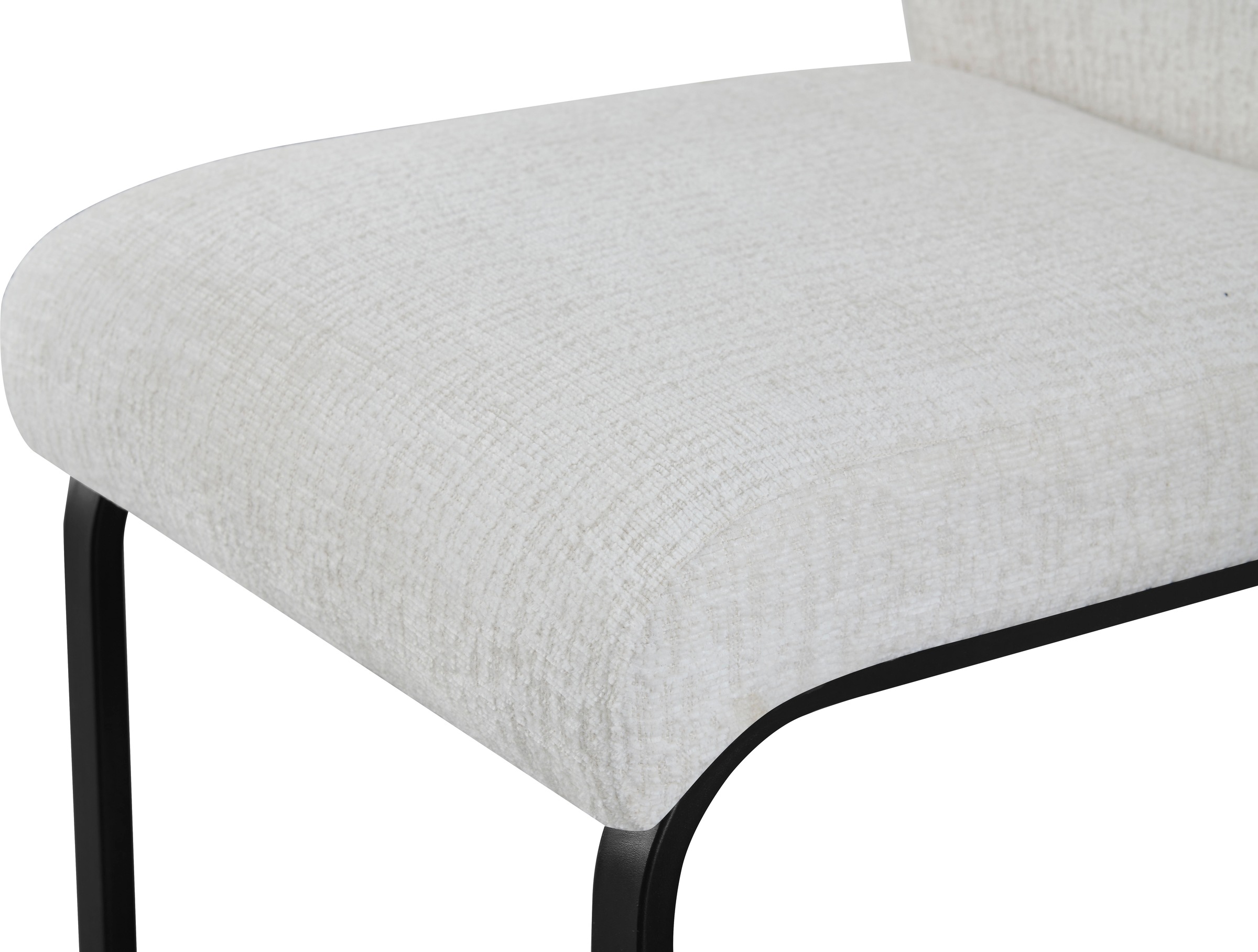 Home affaire Esszimmerstuhl »VERNON, 2er Set, mit Metallgestell in matt schwarz« (Set) 2 Stk.in verschiedenen Farben, Belsatbarkeit pro Stuhl 120 kg