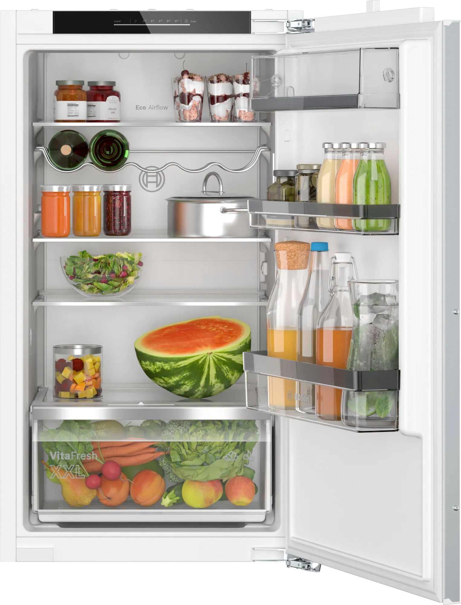 BOSCH Einbaukühlschrank "KIR31ADD1" 102,1 cm hoch 55,8 cm breit Extra viel Platz für deine frischen Lebensmittel dank VitaFresh XXL