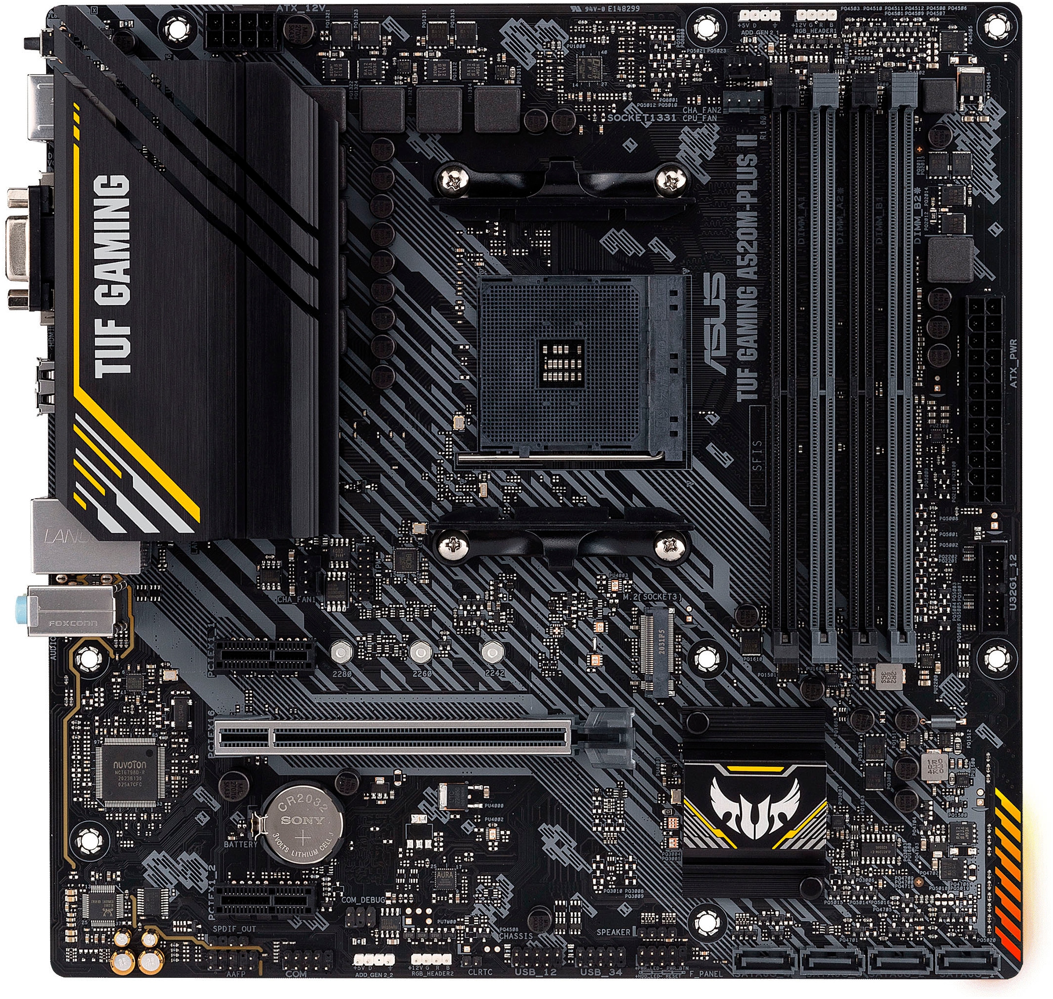 Asus Mainboard »TUF GAMING A520M-PLUS II«