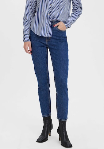 Straight-Jeans »VMBRENDA HR STRAIGHT ANK GU3135 GA NOOS«