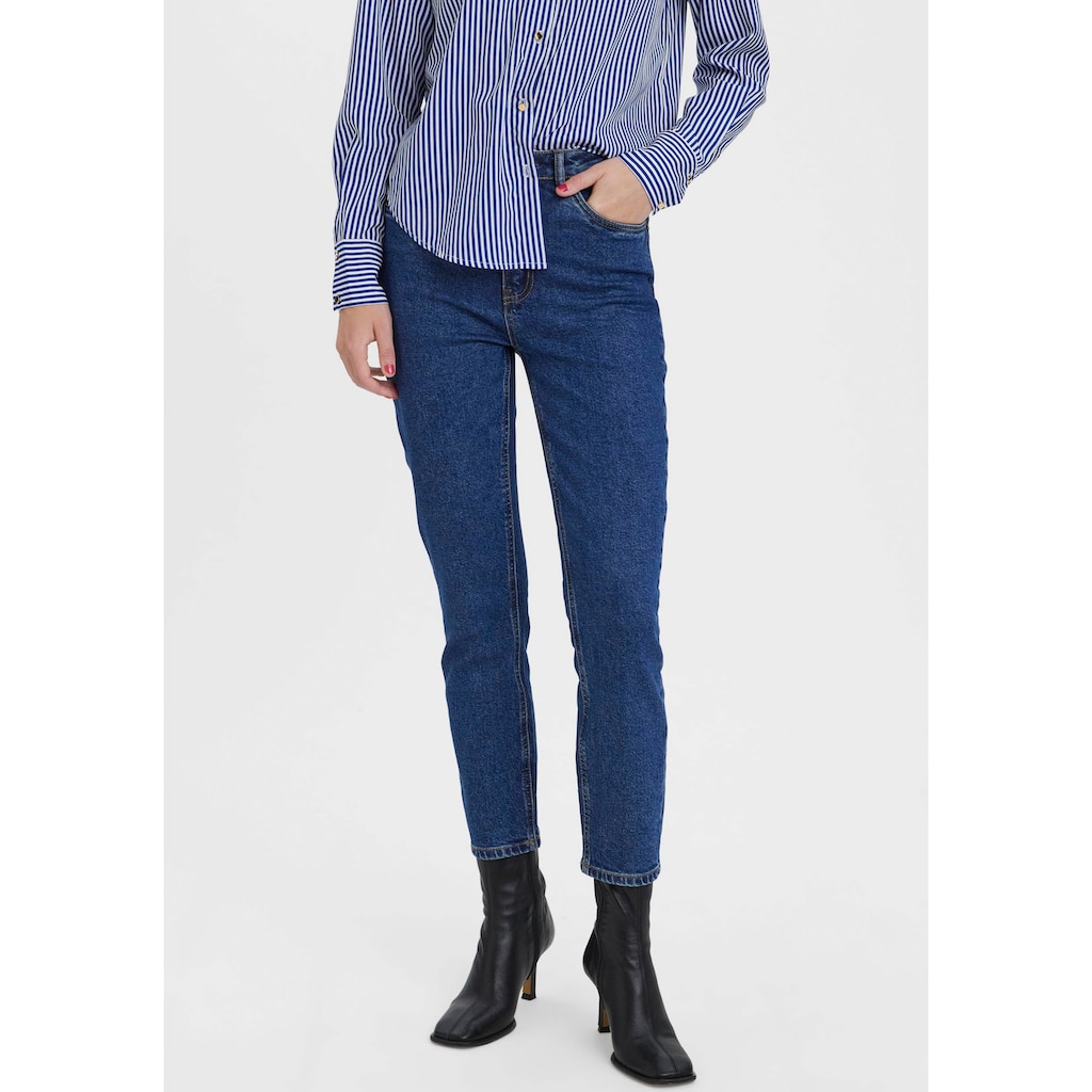 Vero Moda Straight-Jeans »VMBRENDA HR STRAIGHT ANK GU3135 GA NOOS«