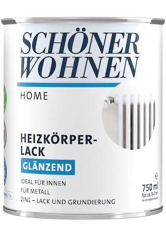 SCHÖNER WOHNEN-Kollektion Heizkörperlack »Home«, (1), 750 ml, weiß, glänzend, ideal... kaufen
