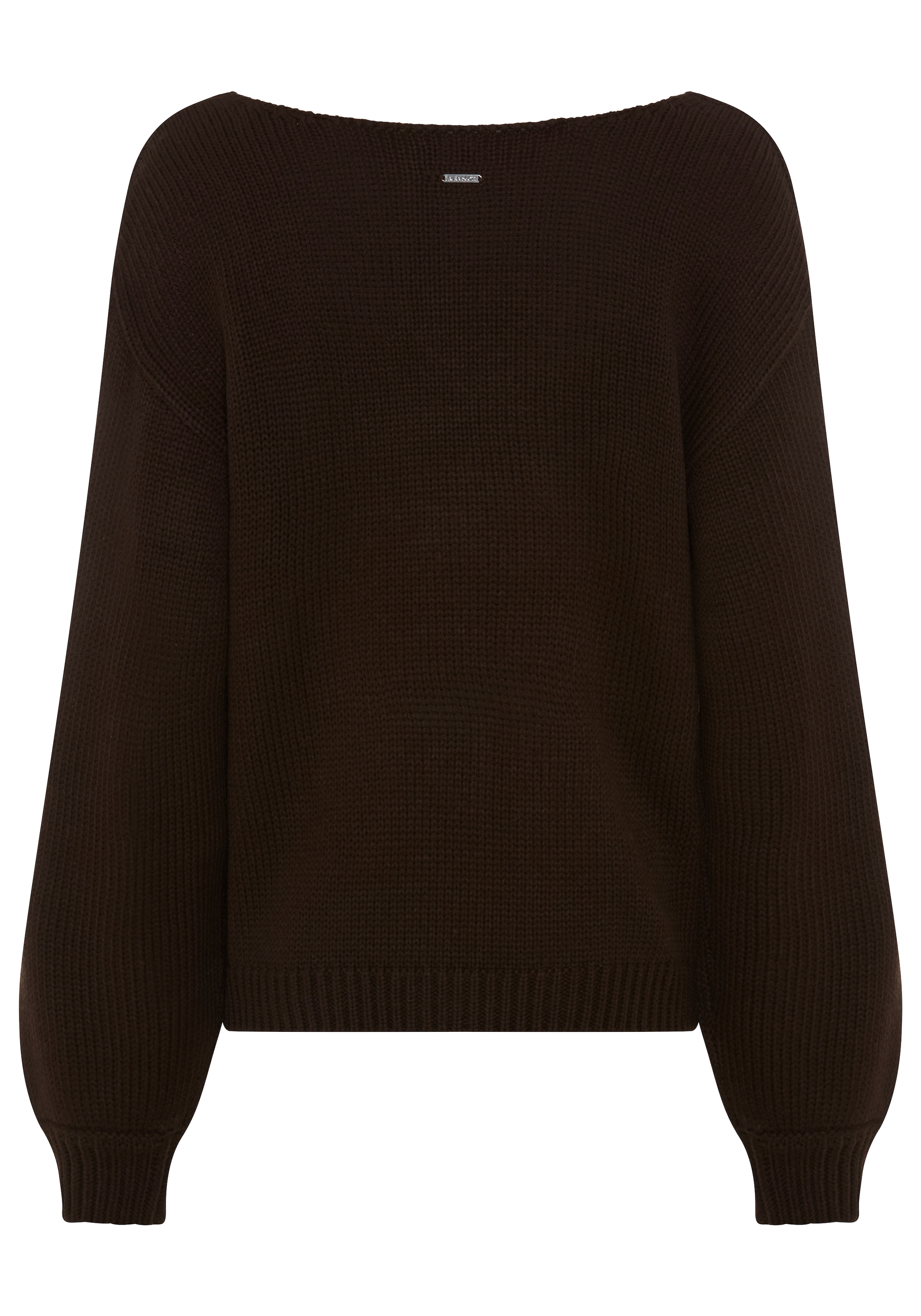 Laura Scott V-Ausschnitt-Pullover »mit moderner Oversize-Passform« aus Grobstrick