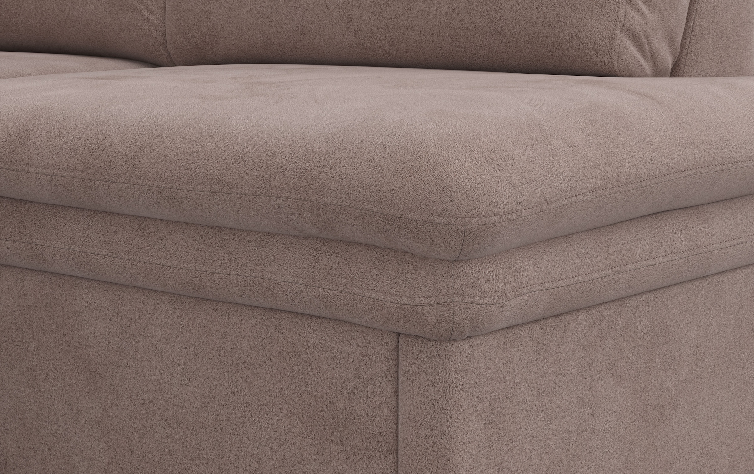COTTA Ecksofa »Leandra L-Form« wahlweise mit Bettfunktion & Bettkasten
