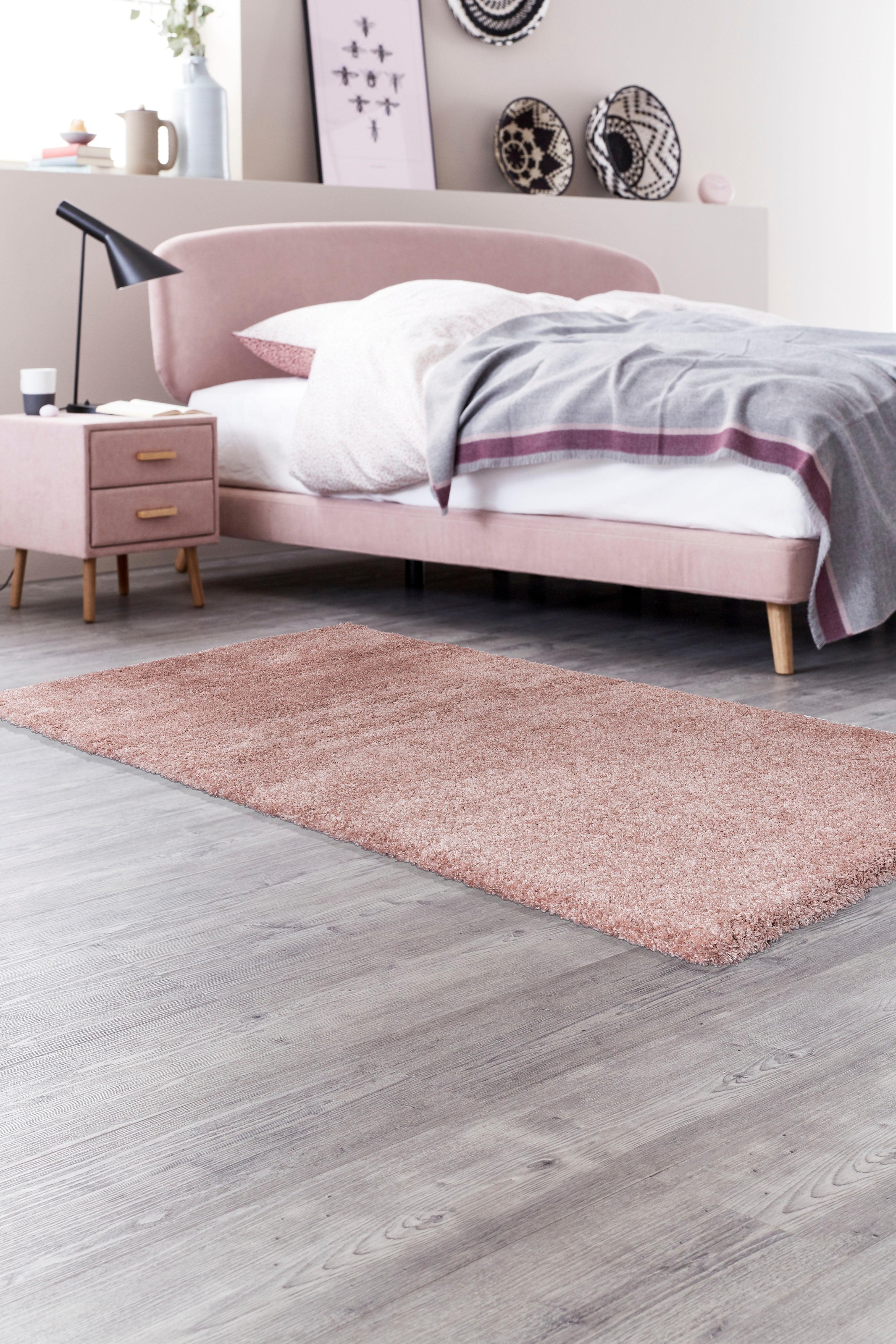 SCHÖNER WOHNEN-Kollektion Hochflor-Teppich »Savage 190«, rechteckig, 45 mm Höhe, Wohnzimmer