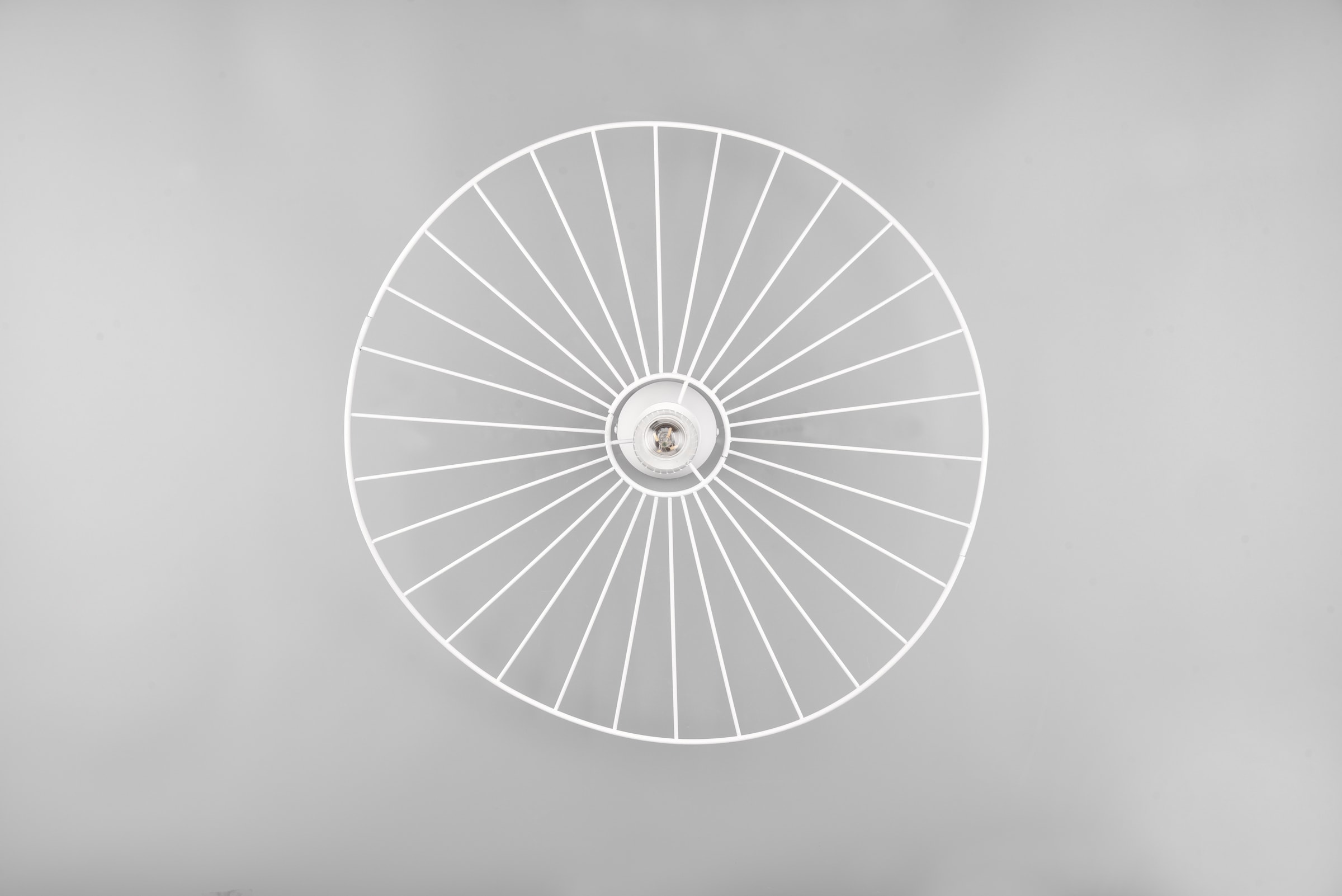 REALITY Leuchten Deckenleuchte »CHAPEAU, Deckenlampe exkl 1xE27 max 40W Ø60cm Schlafzimmer Deckenlampe«, 1 flammig, Leuchtmittel E27 | Leuchtmittel wechselbar, Lampenschirm aus filigranen Metallstreben sorgt für Schatten Effekte