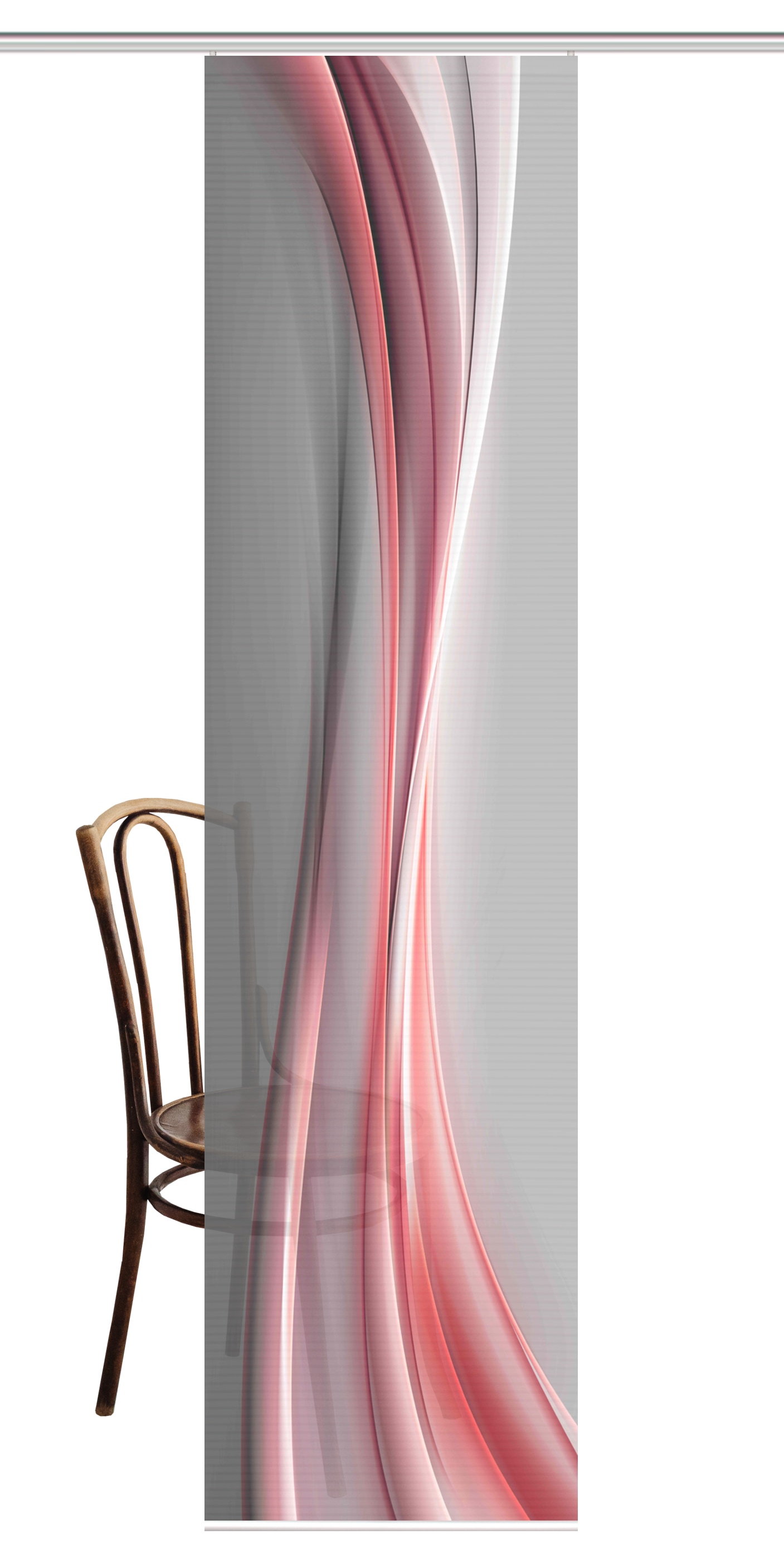 HOME in green Schiebegardine »ELANIA« Paneelwagen 1 Stk. tlg. DIGITALBEDRUCKT, BAMBUSOPTIK RECYCELT