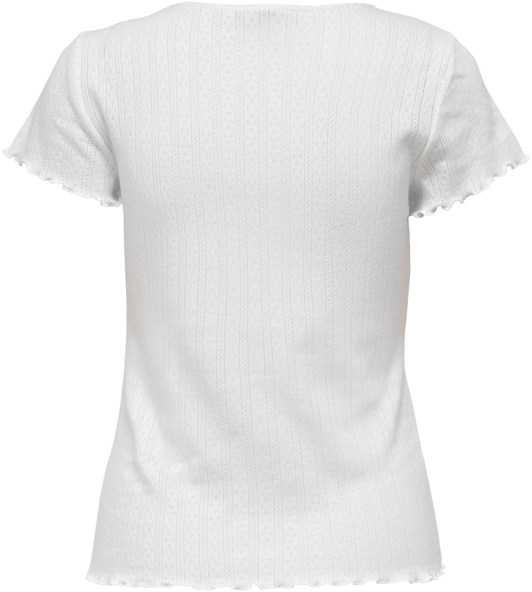 ONLY Kurzarmshirt »ONLCARLOTTA S/S TOP JRS NOOS«