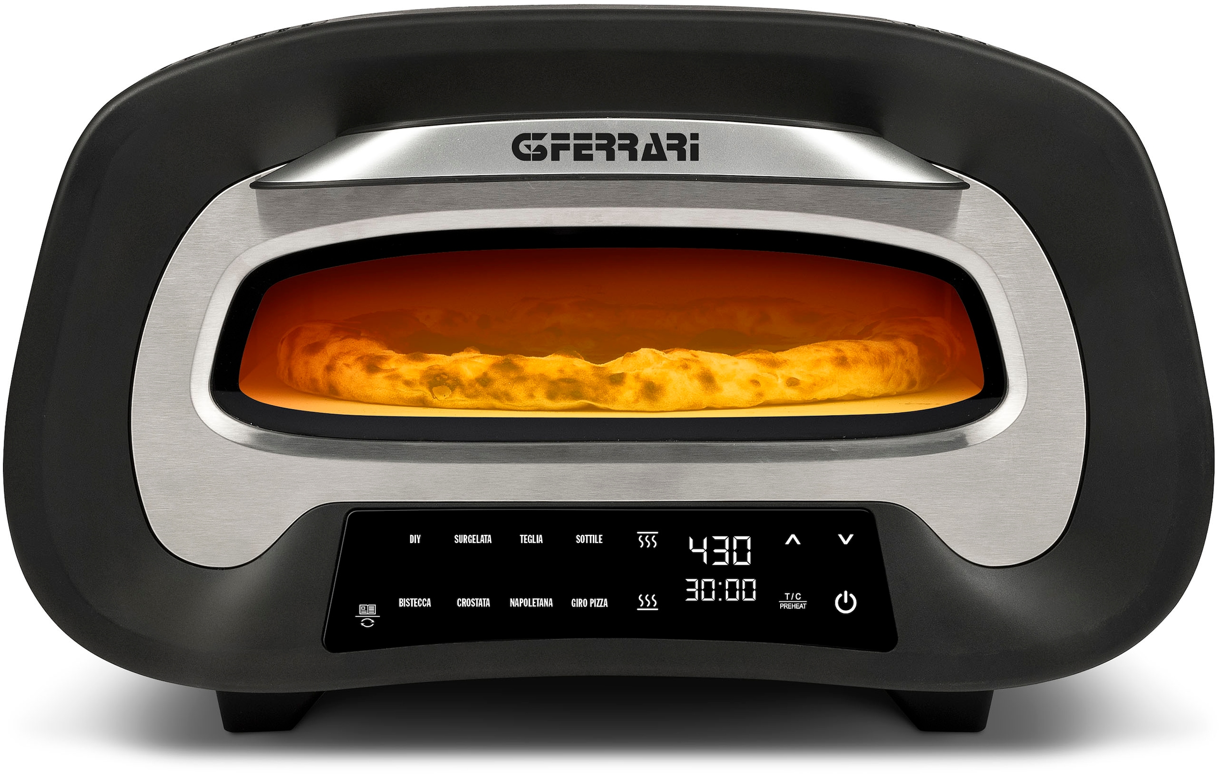 G3Ferrari Pizzaofen »G'10186 G3Ferrari«, digitaler Multifunktions-Pizzaofen Pronto Pizza