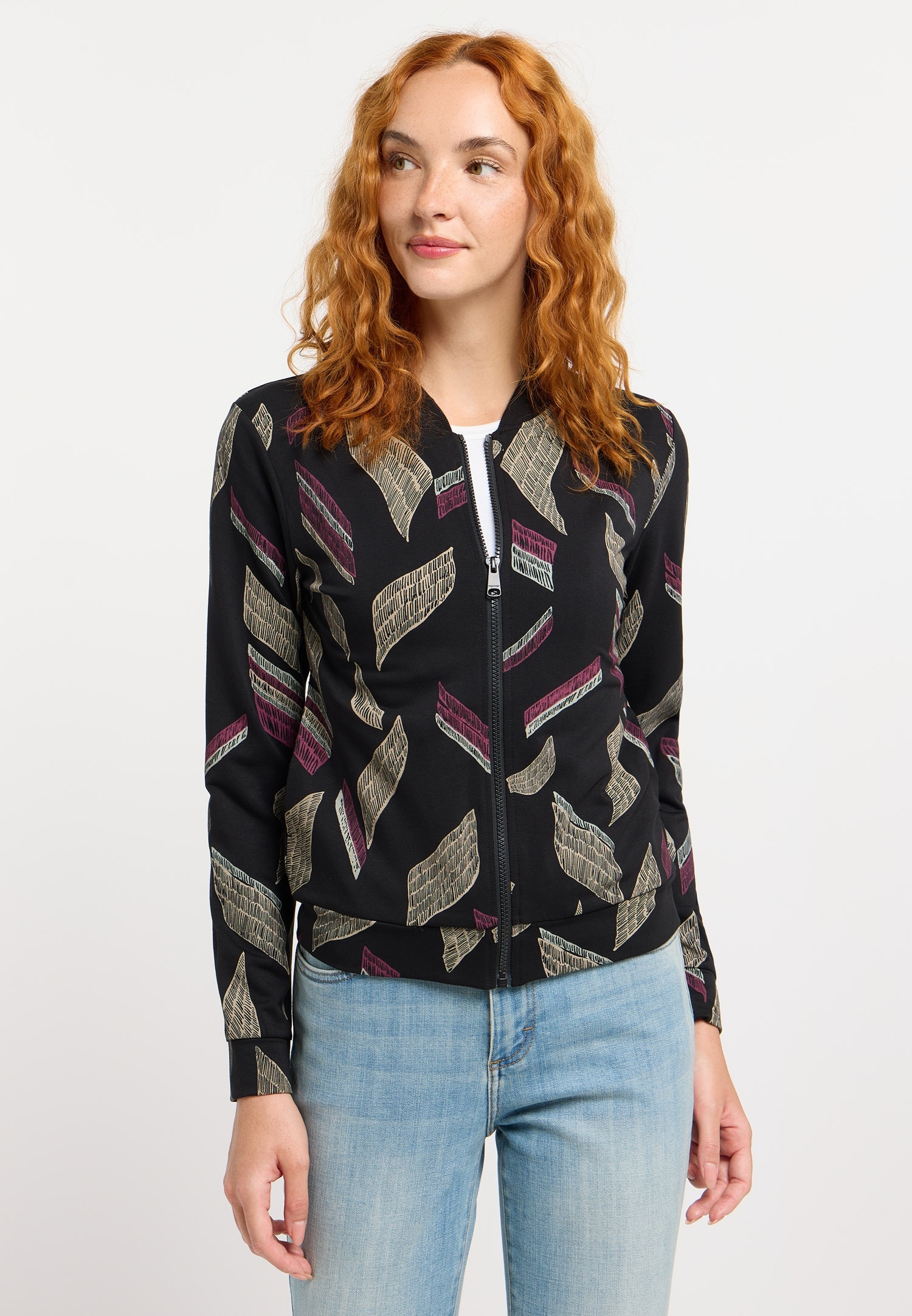 Ragwear Sweatjacke »KENIANE PRINT«