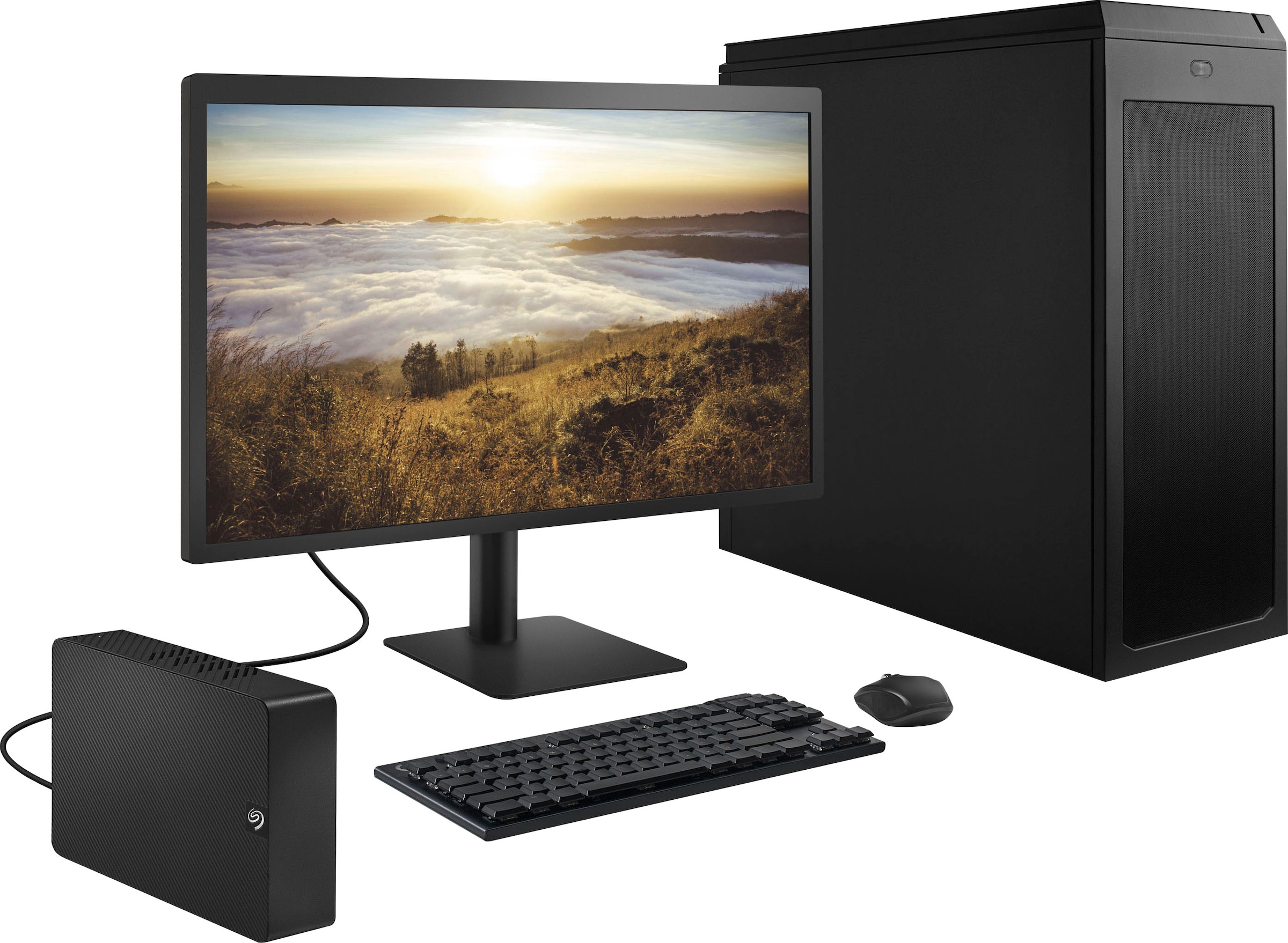Seagate externe HDD-Festplatte »Expansion Desktop« 8 TB Anschluss USB 3.0