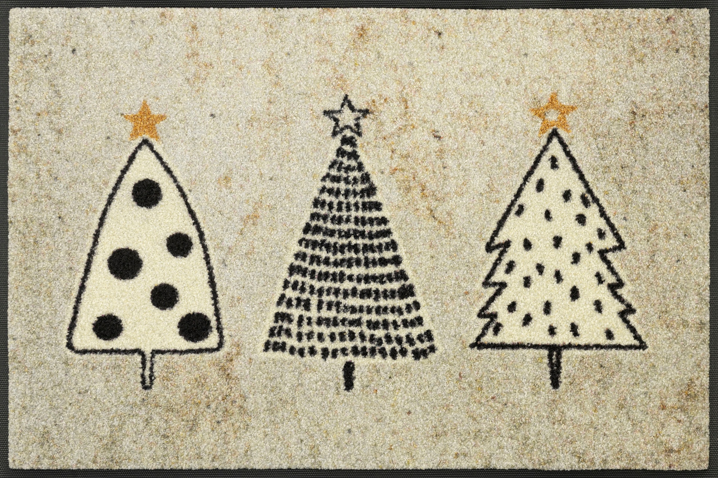 wash+dry by Kleen-Tex Fußmatte »Silent Night« rechteckig 7 mm Höhe