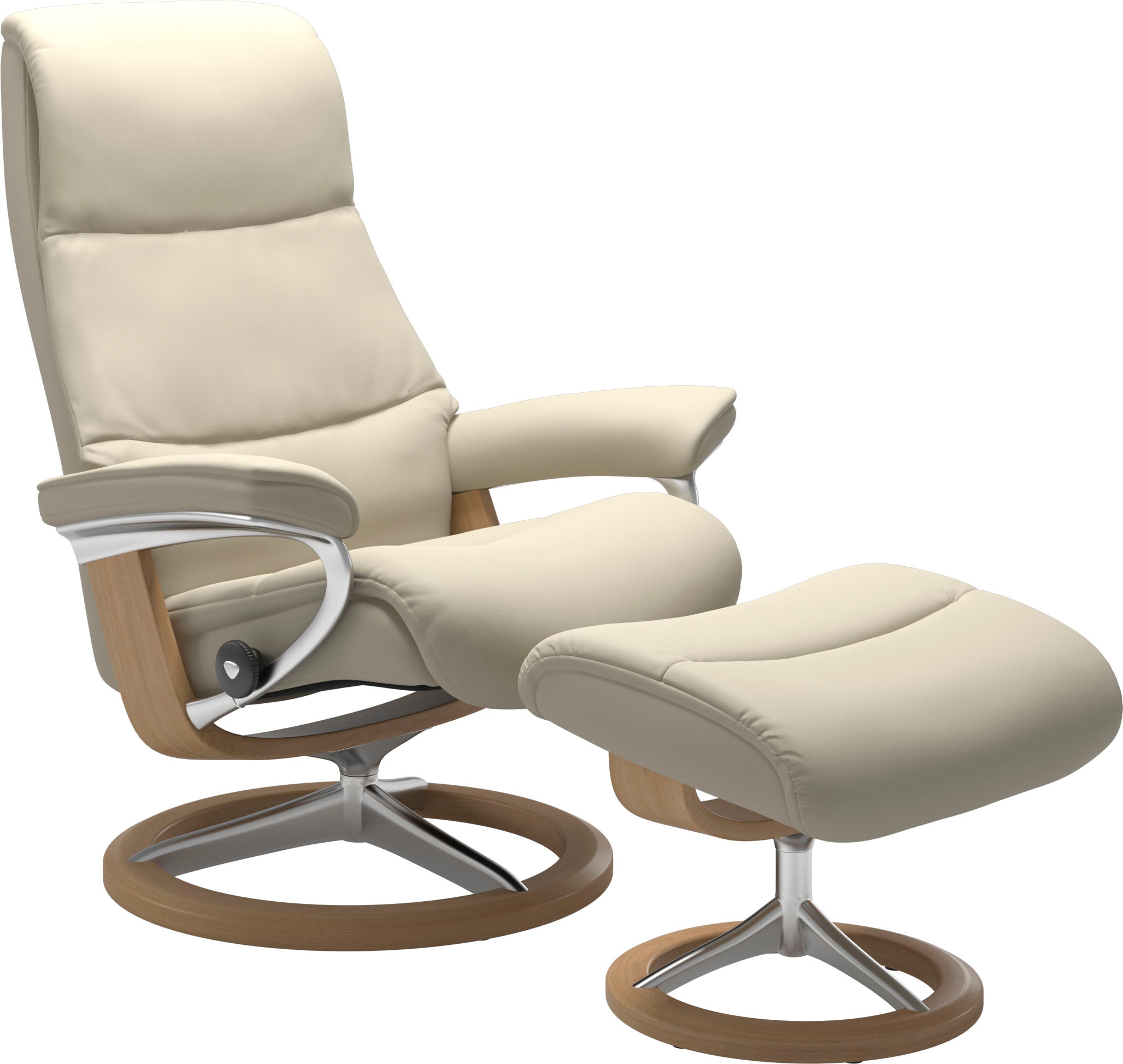 Stressless® Relaxsessel »View« mit Signature Base, Größe M,Gestell Eiche