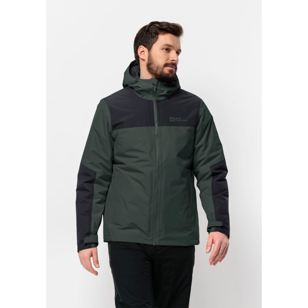 Jack Wolfskin Winterjacke »JASPER INS JKT M«, mit Kapuze