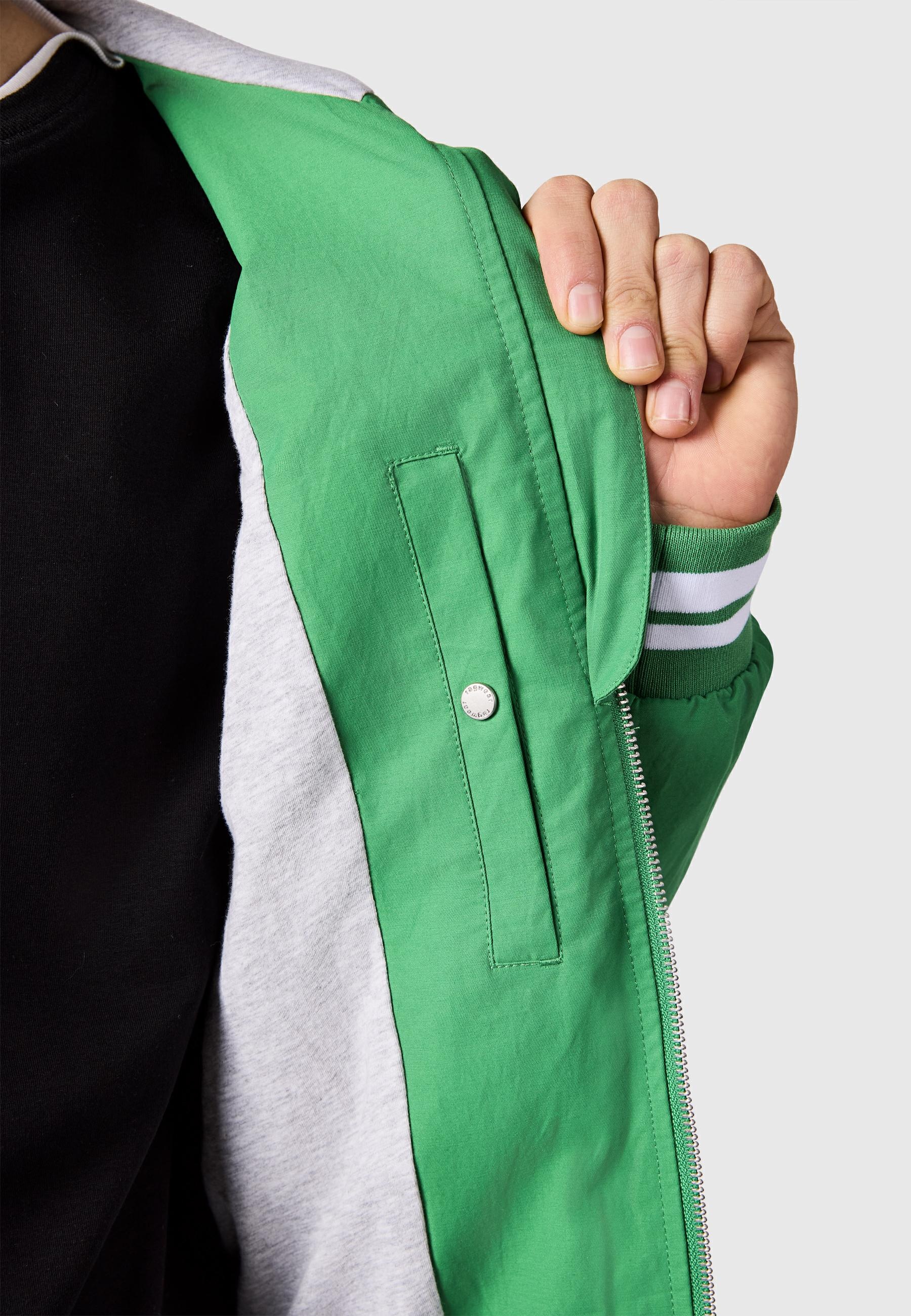 Ragwear Outdoorjacke »Kapuzenjacke Stewan YOUMODO« mit Kapuze leichte Herren Übergangsjacke mitelastischen Bündchen