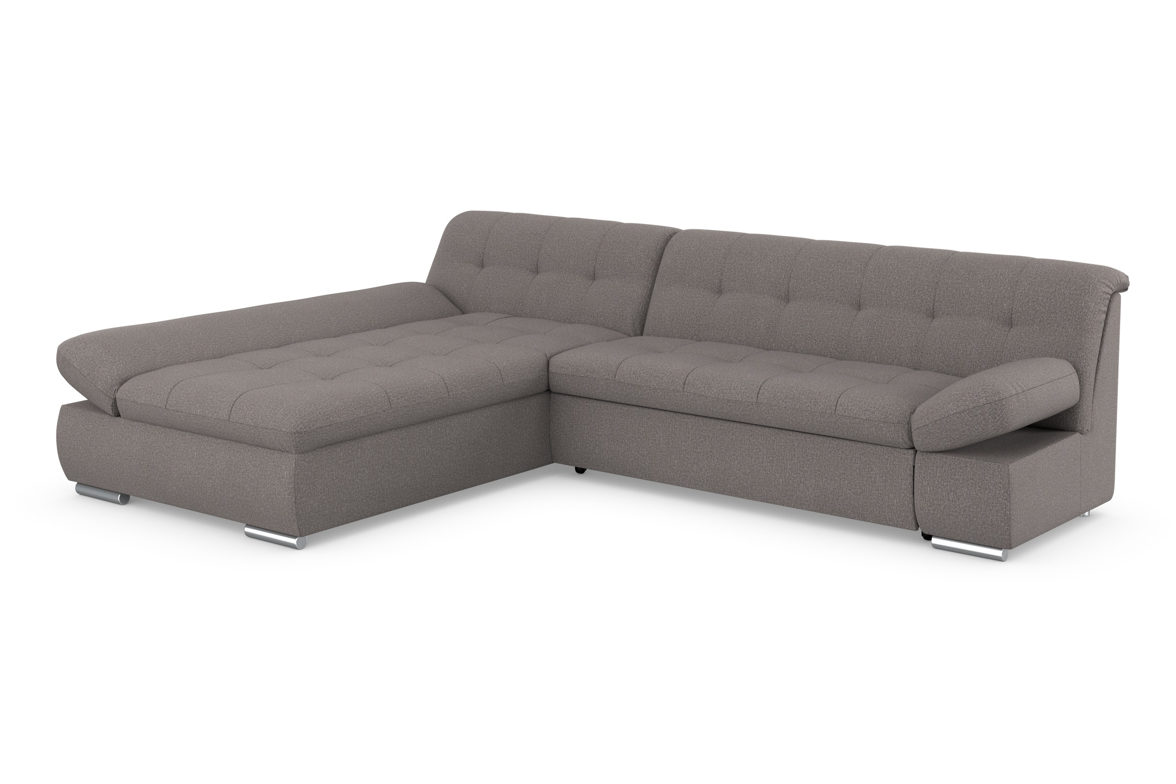 DOMO collection Ecksofa »Mona L-Form«, wahlweise mit Bettfunktion