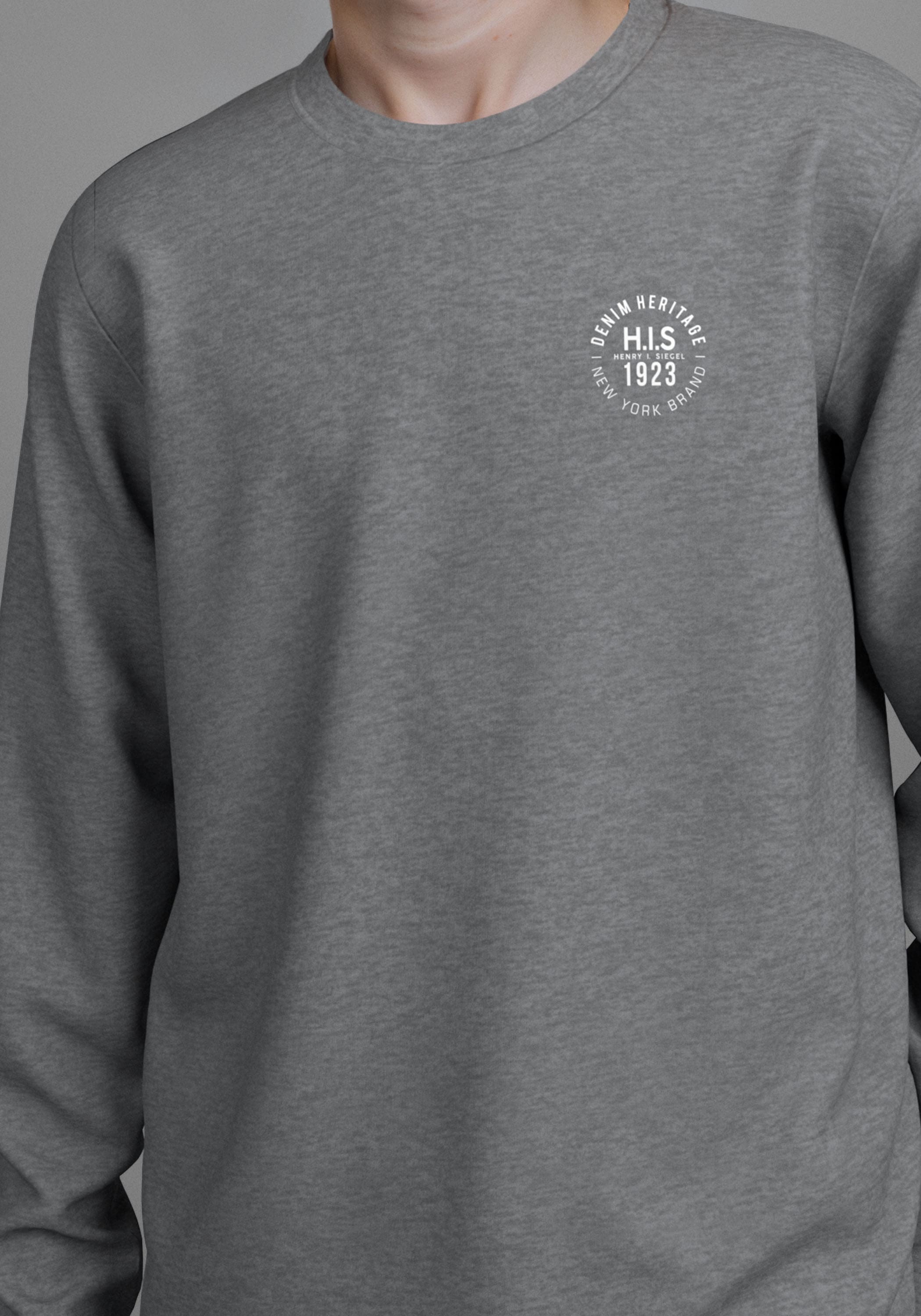 H.I.S Langarmshirt »2er Pack Shirts mit Logoprint«, (Packung, 2 tlg., 2), NEU: H.I.S für TEENS! 2er Pack Shirts