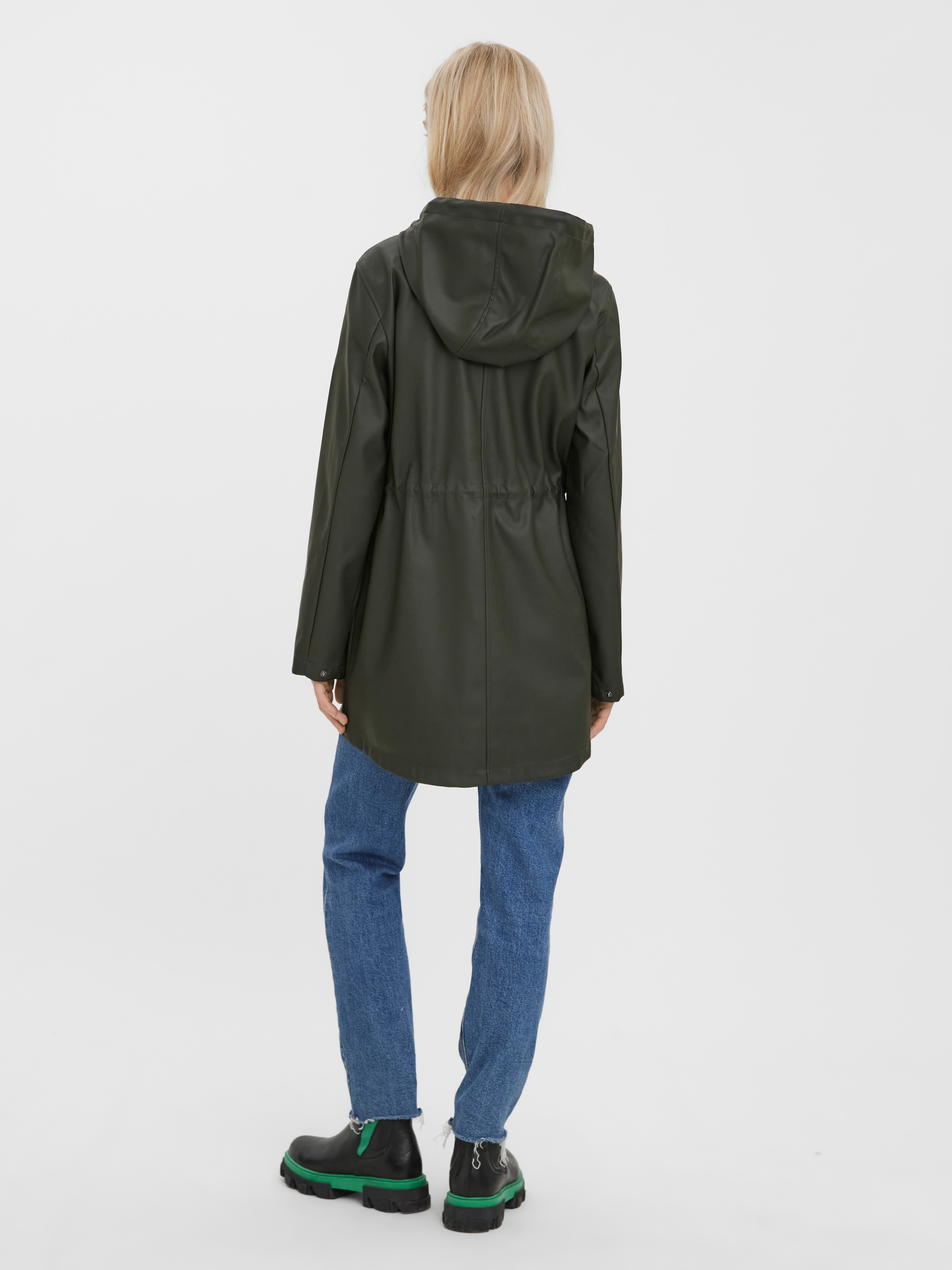 Vero Moda Regenjacke »VMMALOU COATED JACKET« mit Kapuze