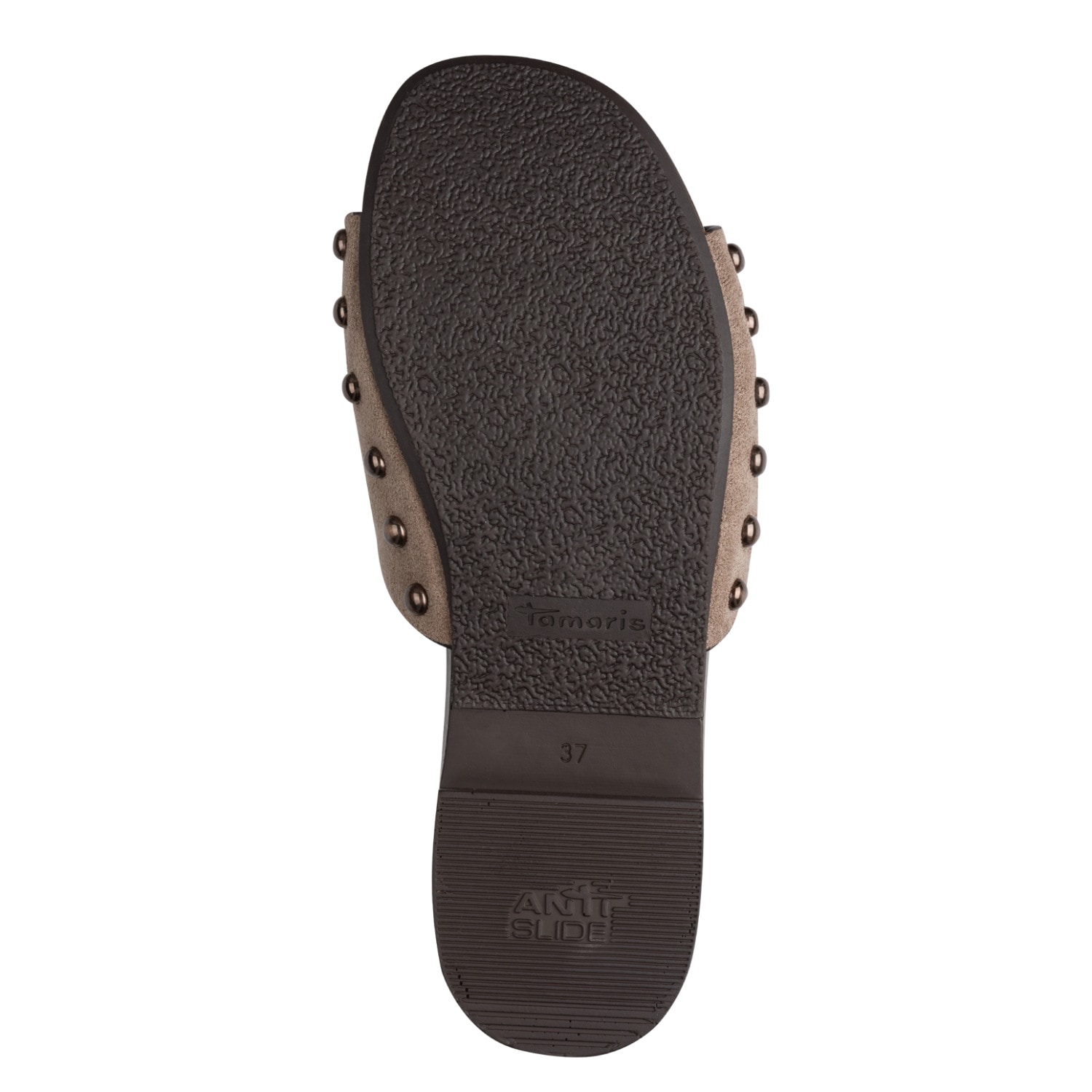 Tamaris Pantolette  Blockabsatz, Sommerschuh, Schlüpfschuh mit aufgesetzten Nieten