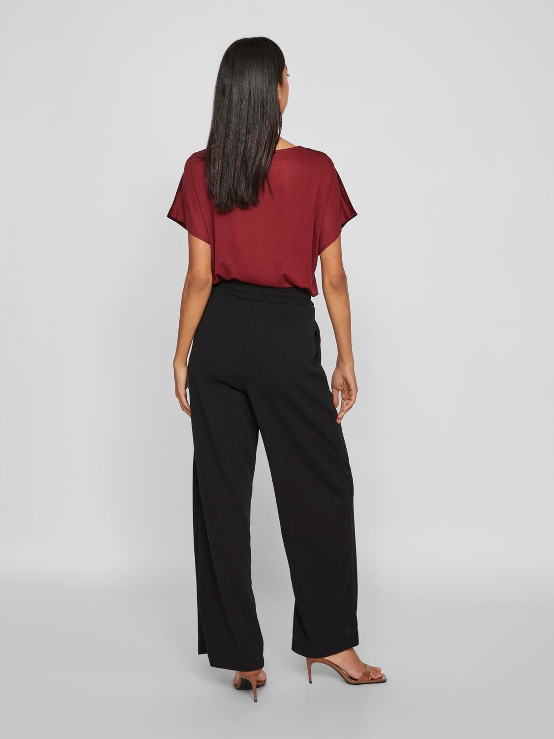 Vila Schlupfhose »VICLUA HW WIDE PANTS-NOOS«