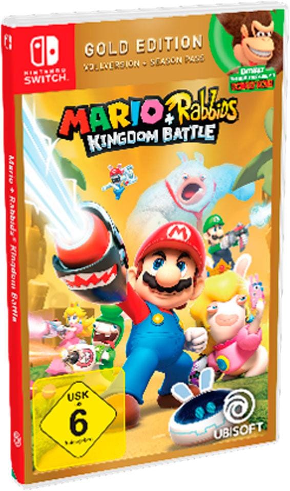 UBISOFT Spielesoftware »Mario & Rabbids Kingdom Battle Gold Edition«, Nintendo Switch