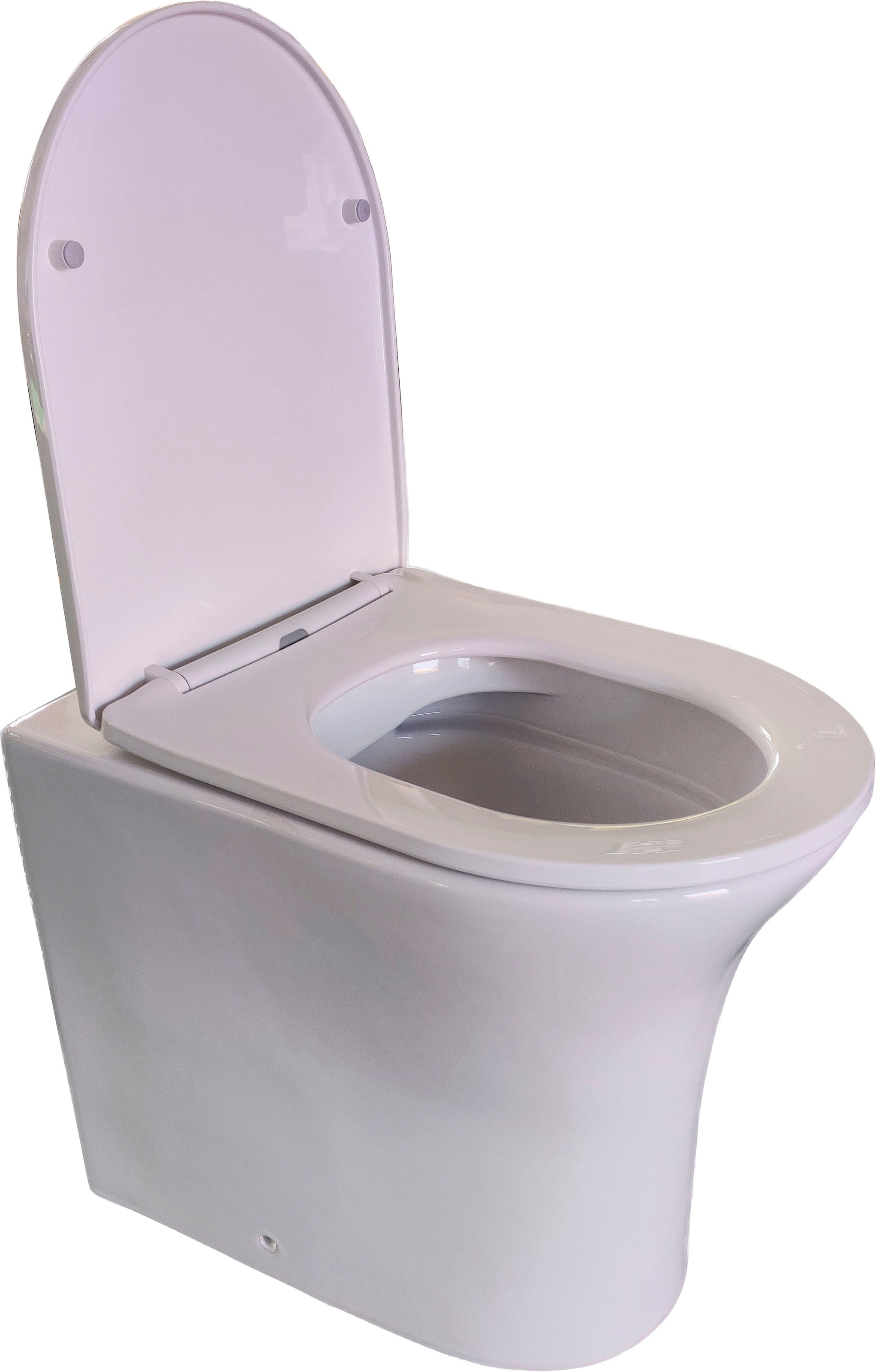 Vereg Tiefspül-WC »NEMOS«, (Set), Stand-WC, mit kaufen XXL Jahren spülrandlos online 3 | Garantie