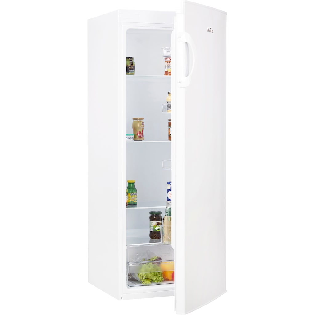 Amica Vollraumkühlschrank »VKS 354 130 W«, VKS 354 130 W, 142 cm hoch, 55 cm breit